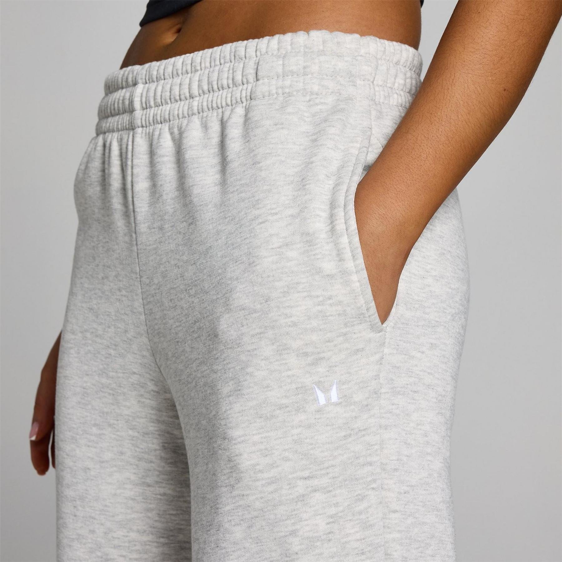 MyProtein Basics Fleece Straight Leg Tracksuit Bottoms