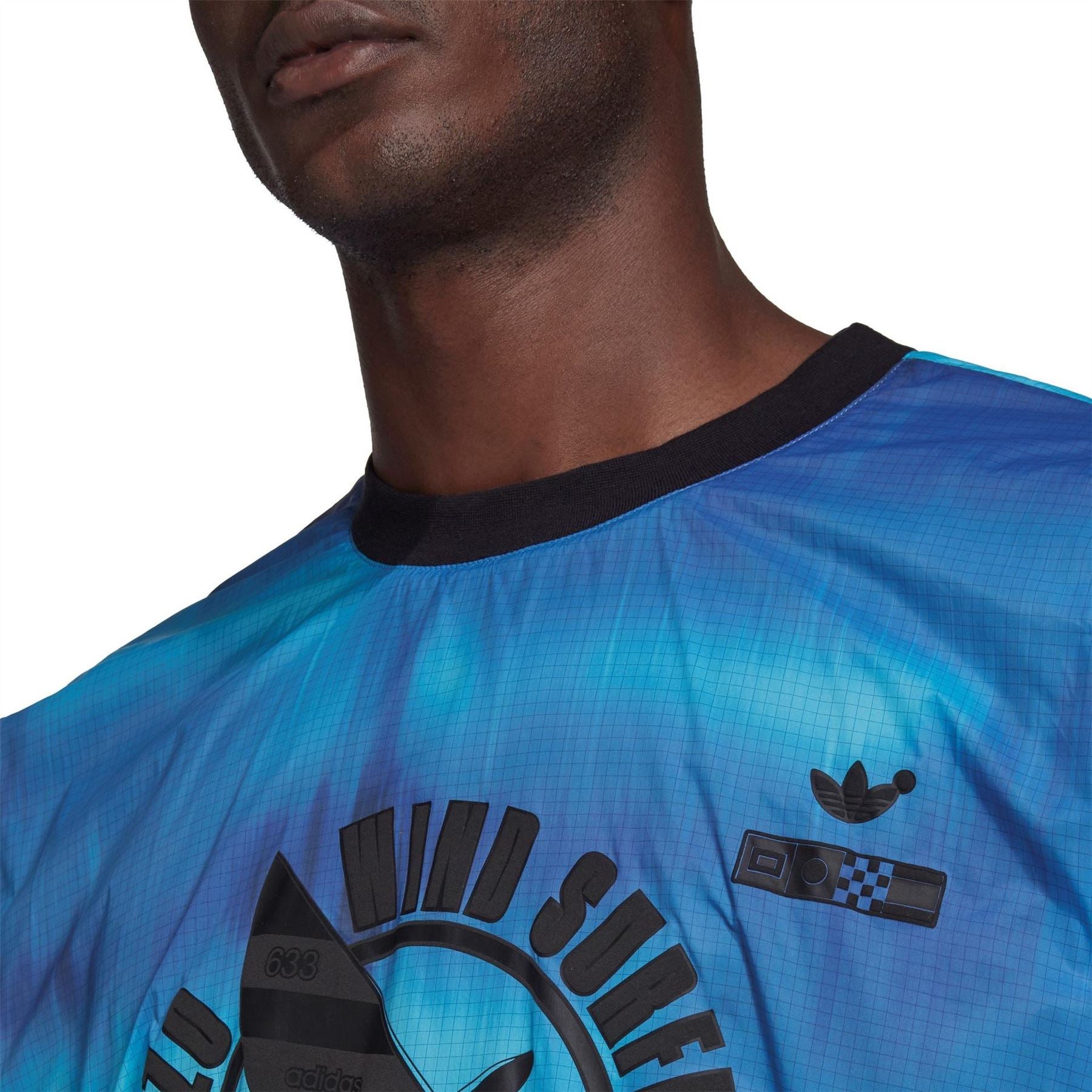 adidas Originals Mens Blue Version Arkive Crew Sweatshirt