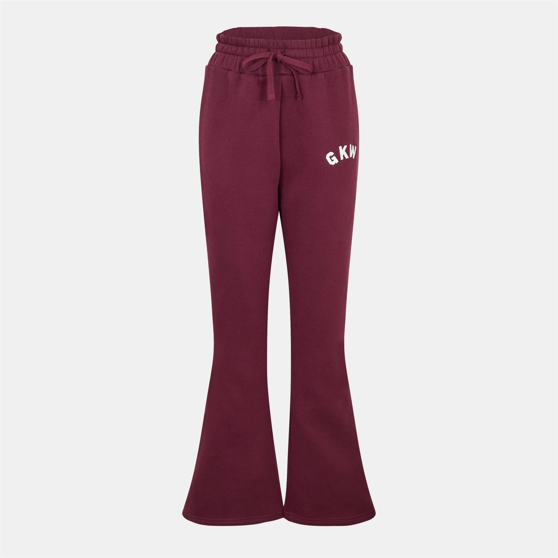 Gym King Inspire High Waisted Cotton Open Hem Fleece Joggers
