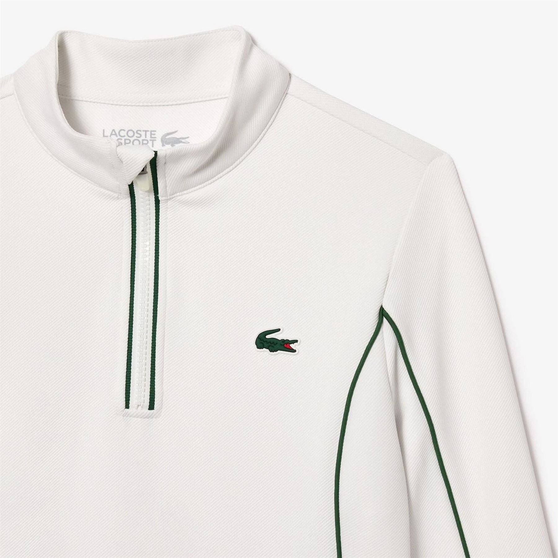 Lacoste Fit Quarter Zip Sweatshirt