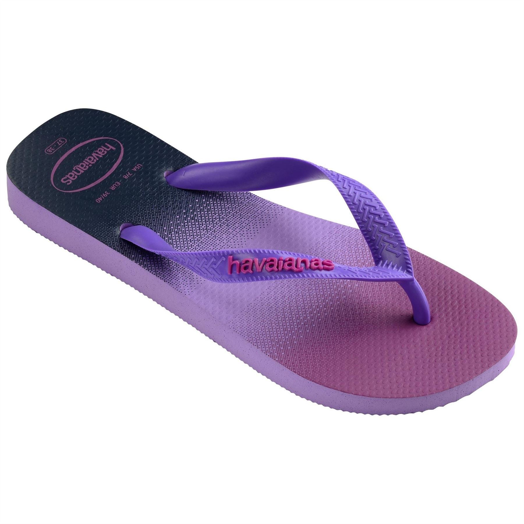 Havaianas Hav. Top Fashion Gold Yellow 33 34 Flip Flops Womens