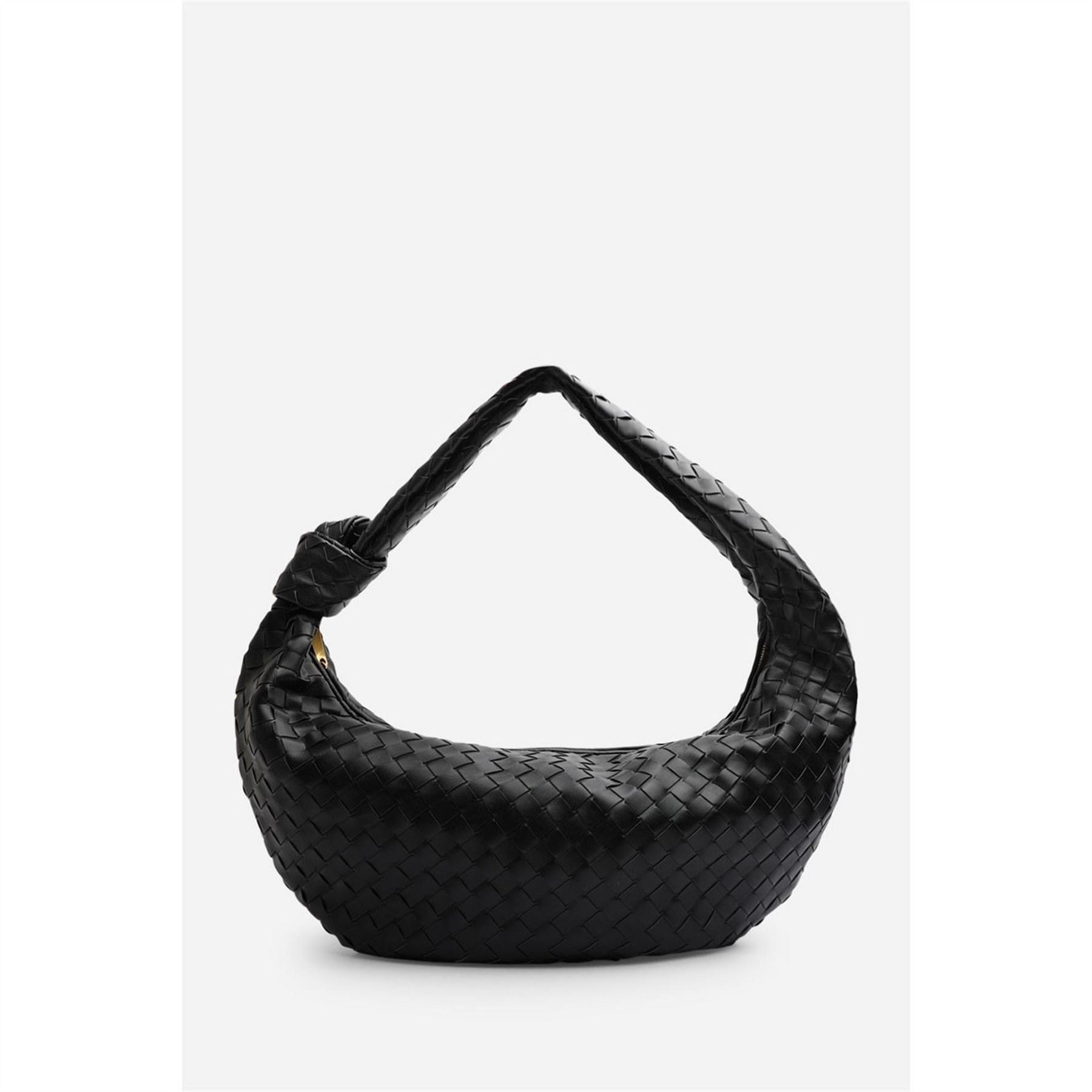 Wheres That From Strap Woven Shoulder Bag