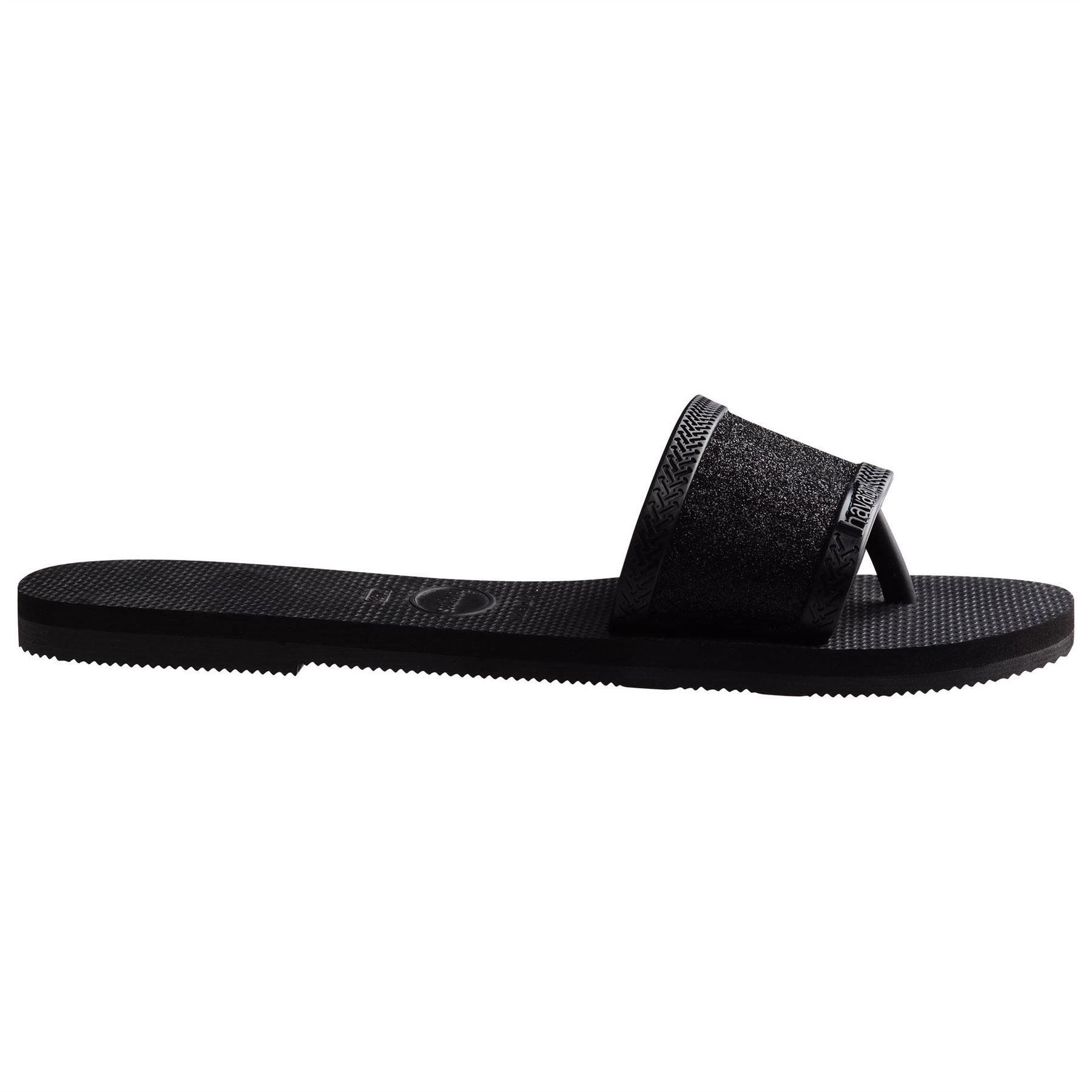 Havaianas Womens Hav. You Angra Glitter Black 35 36 Flip Flops