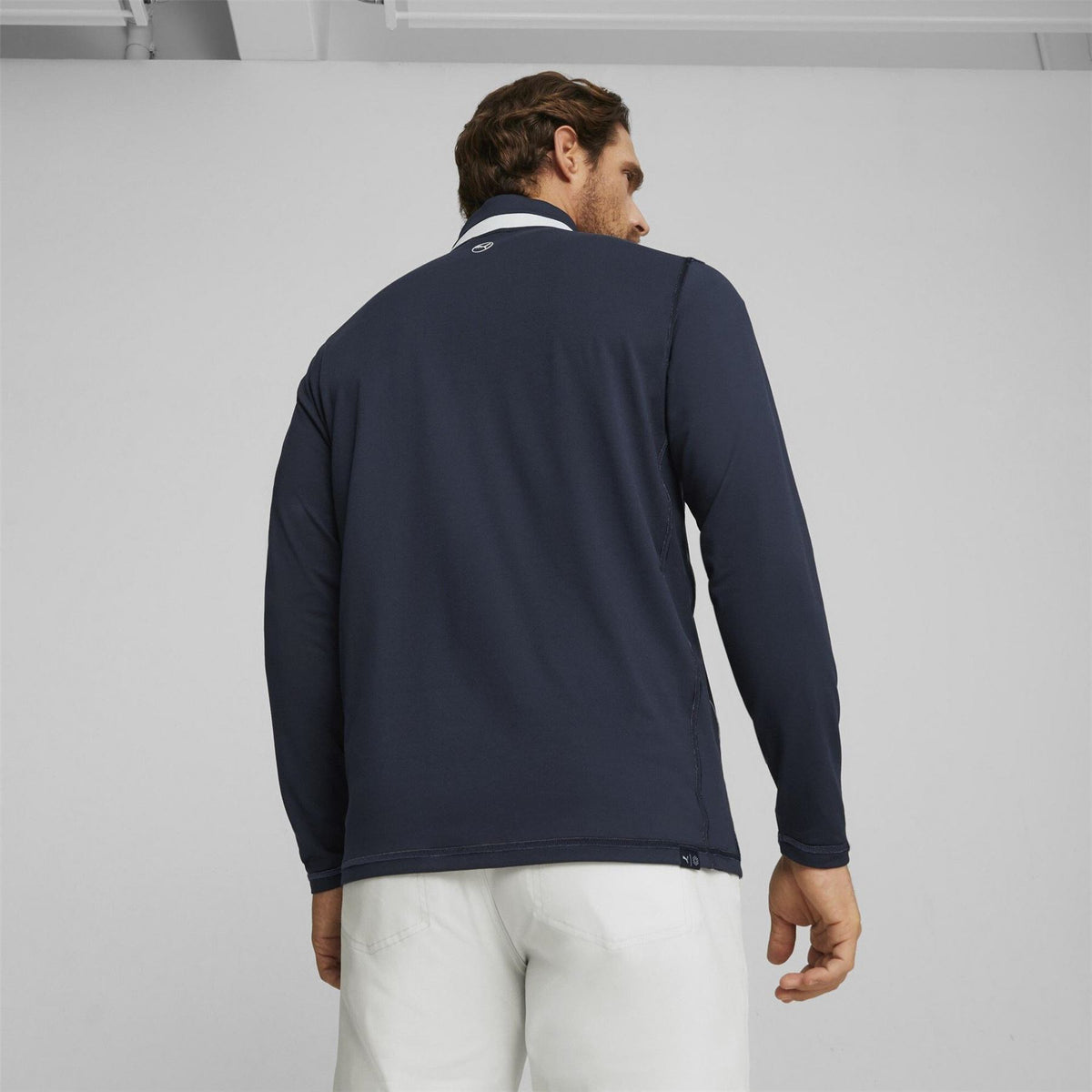 Puma Mens Lightweight Quarter Zip Jumper