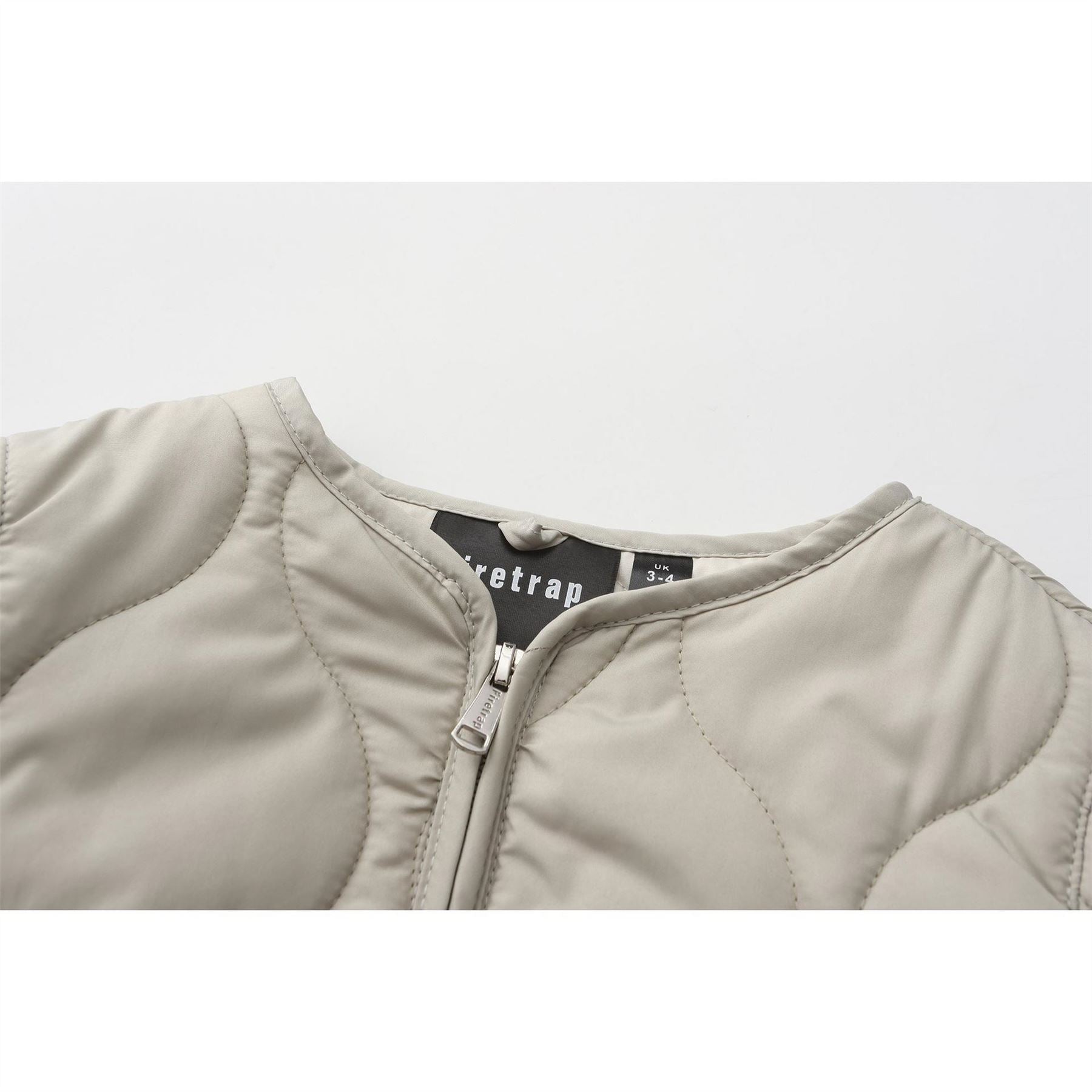 Firetrap Lightweight Long Sleeve Quilted Jacket