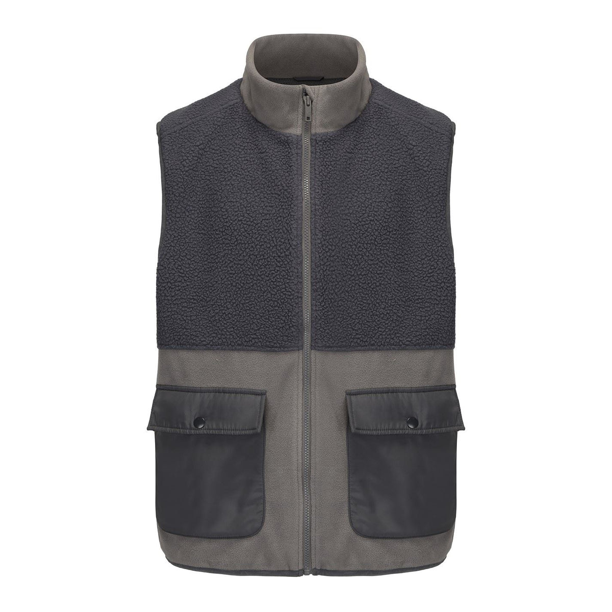 SoulCal Color Block Zipped Pocket Gilet