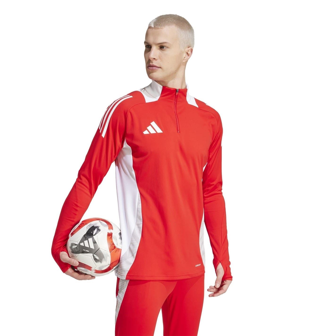 adidas Tiro Slim Fit Raglan Long Sleeve Top