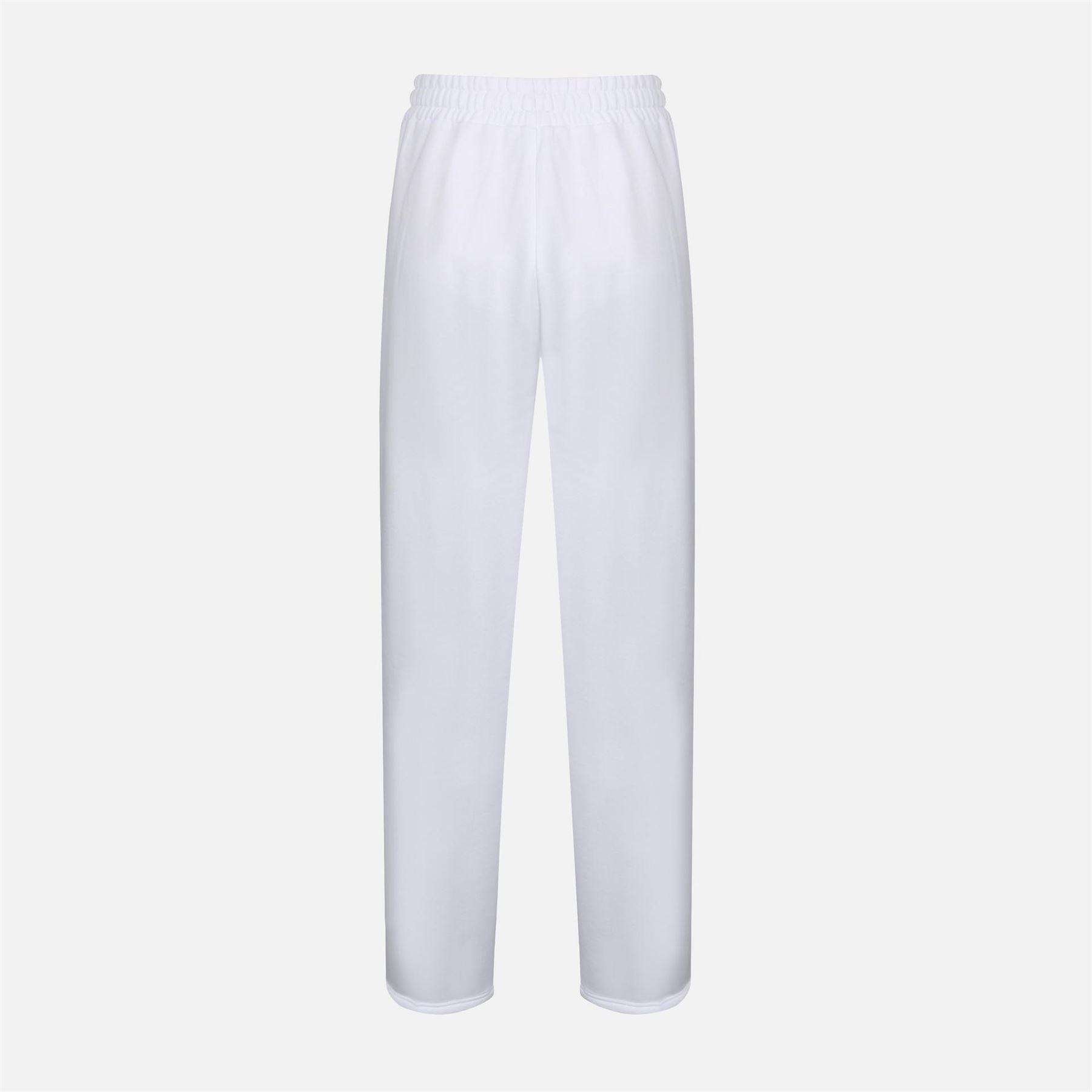 Biba Logo Solid Patterned Straight Joggers