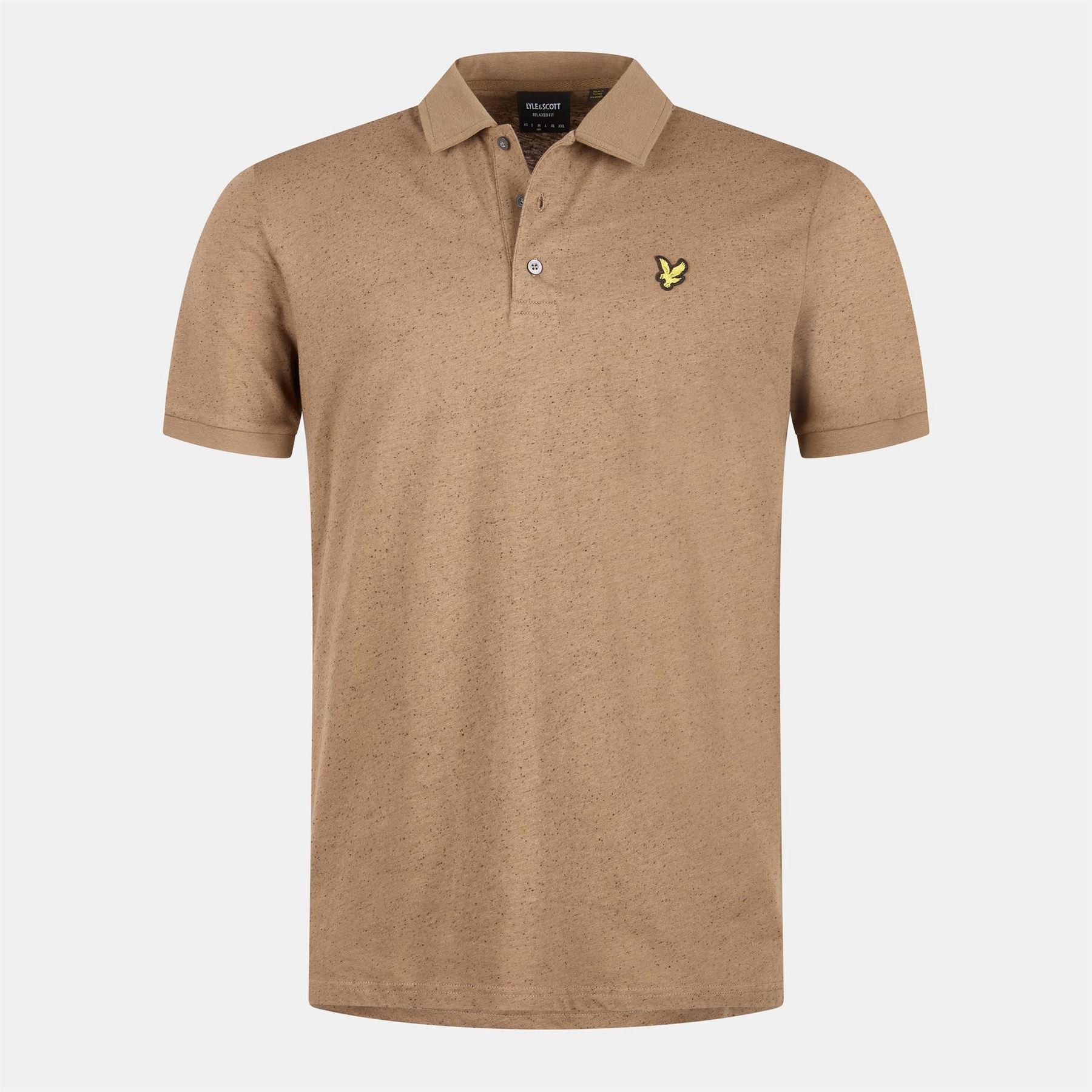 Lyle and Scott Donegal Regular Fit Short Sleeve Shirt