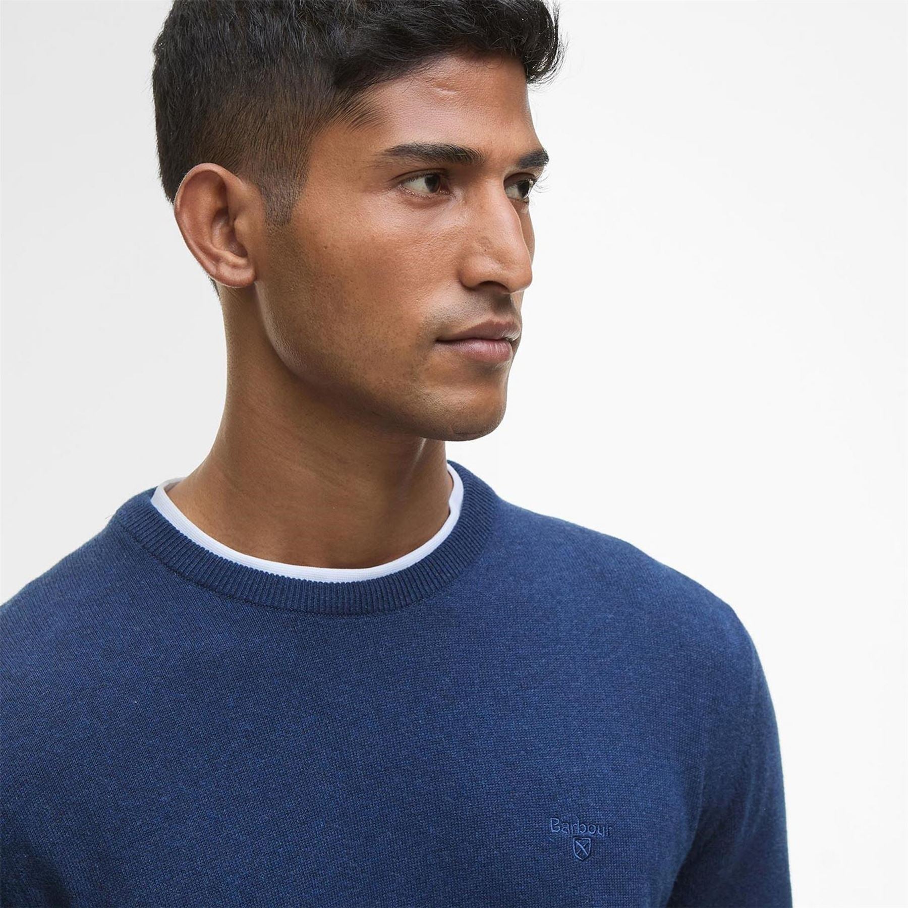 Barbour Cotton Crew Neck Jumper
