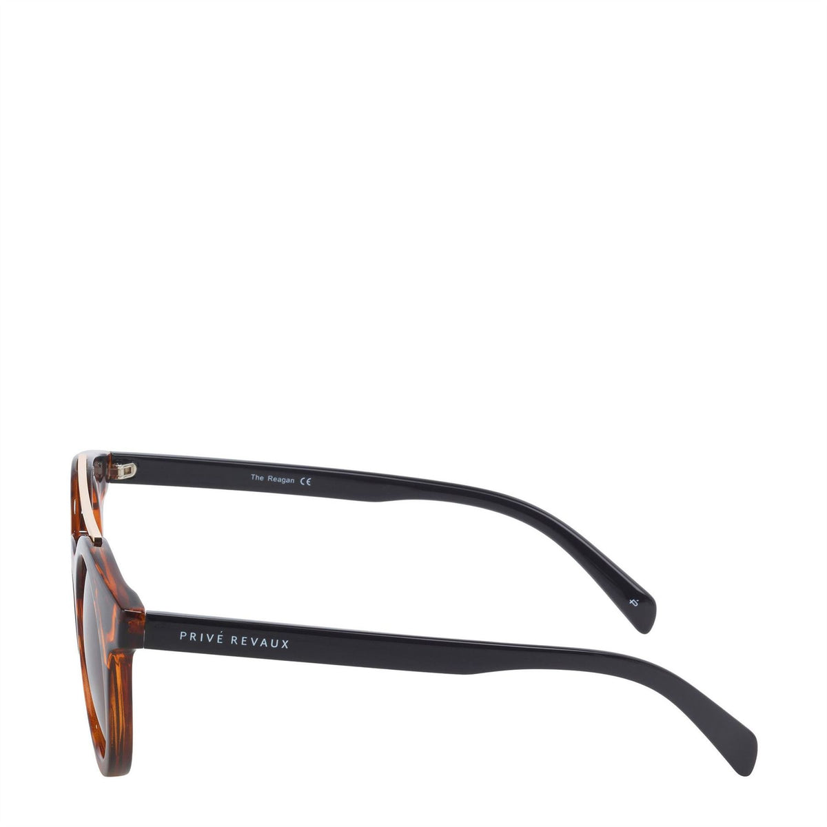 Prive Revaux R The Reagan Round Double Bridge Sunglasses