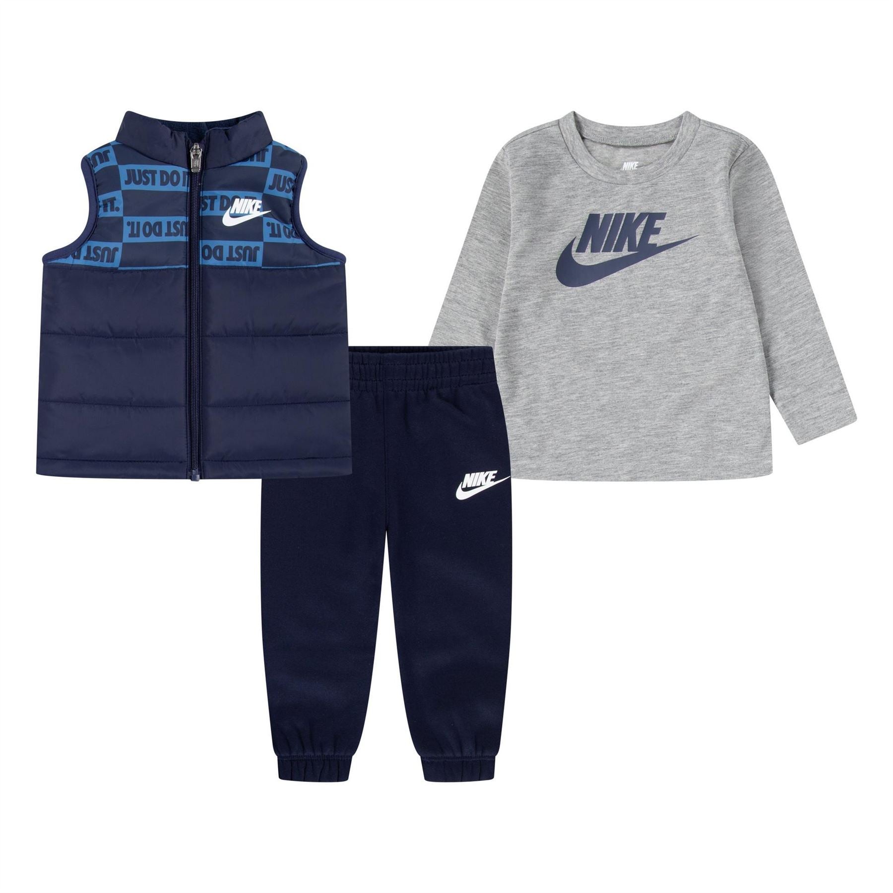 Nike 3 Piece Vest And Trouser Set