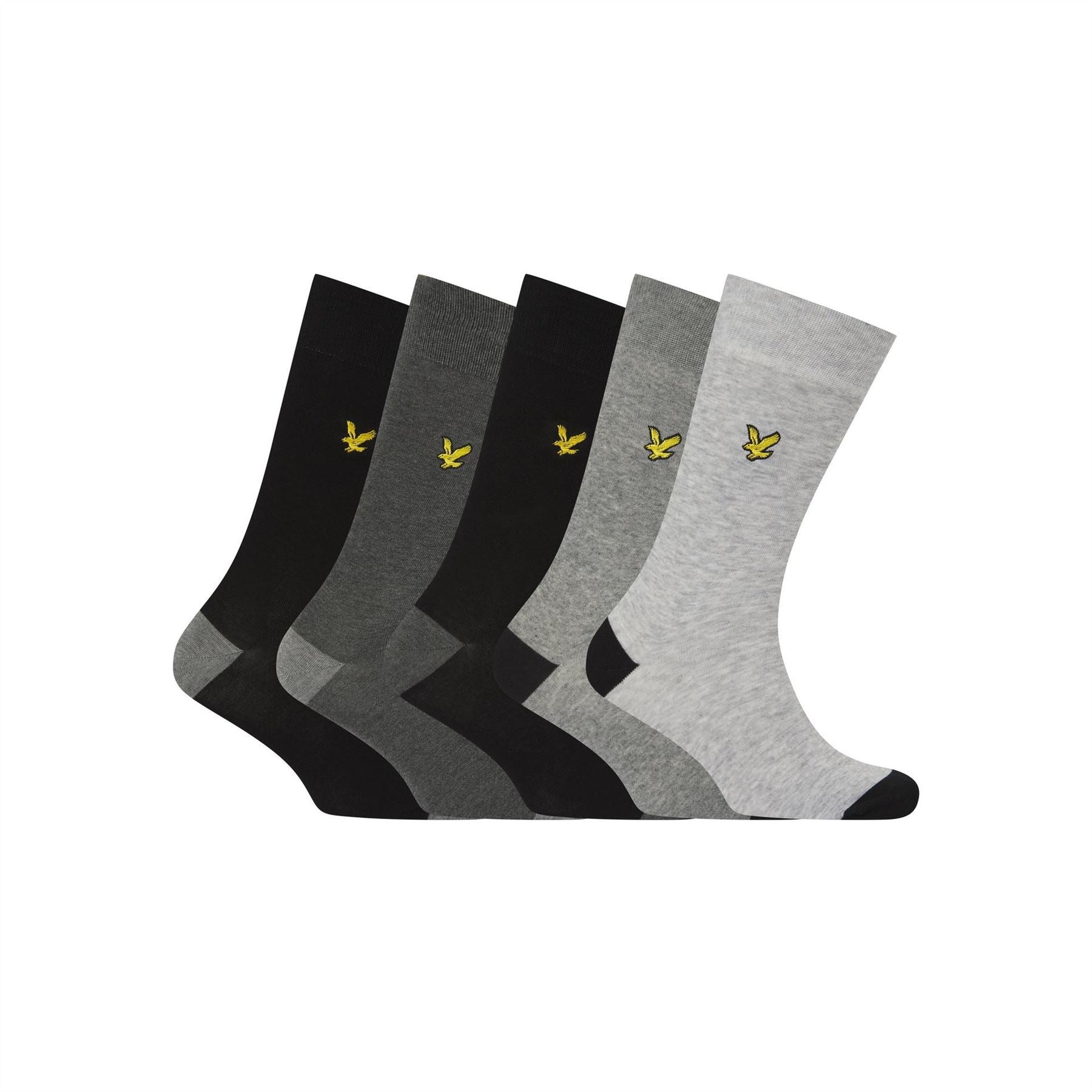 Lyle and Scott 5P Cntrst Socks Sn63