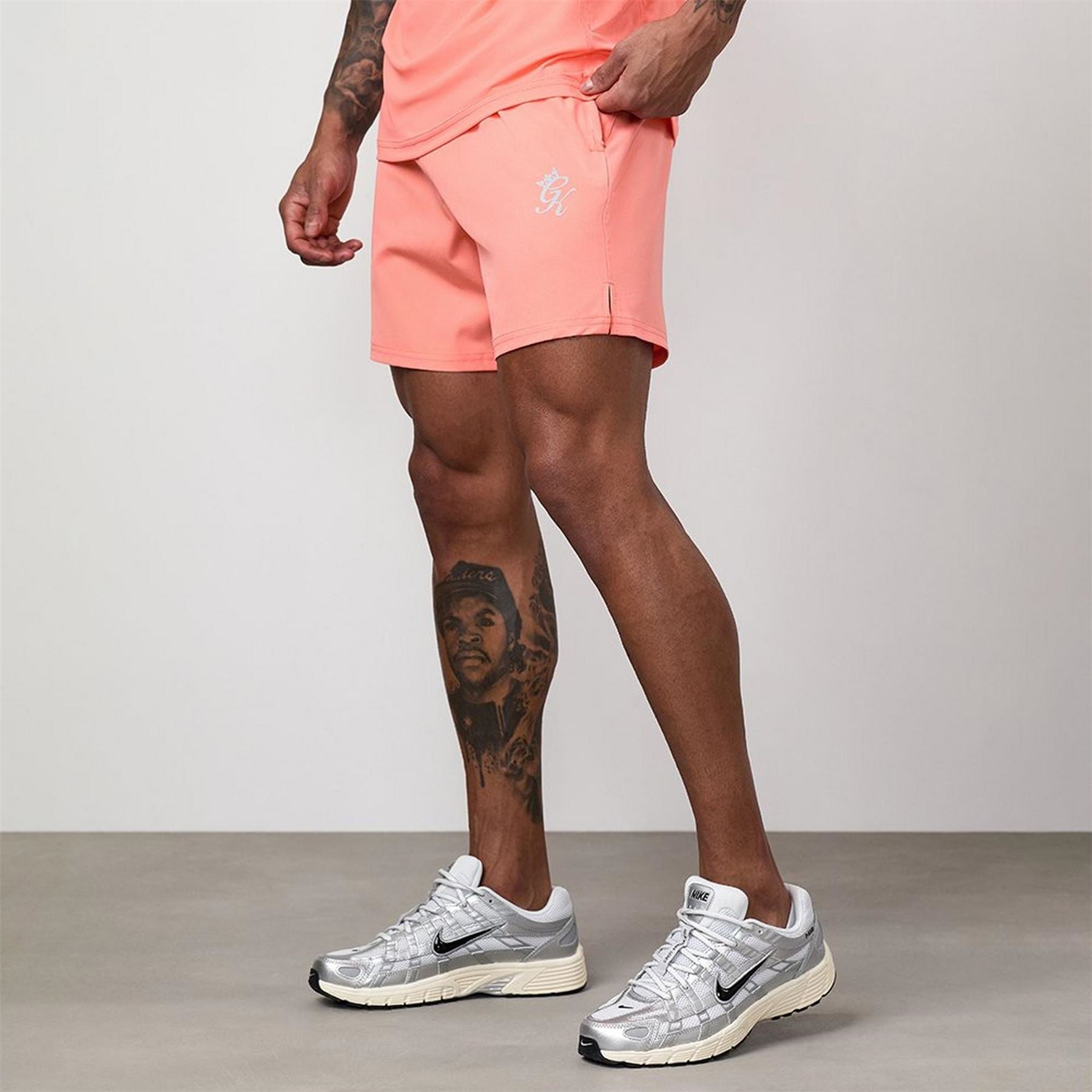Gym King King Energy Short   Coral Dust
