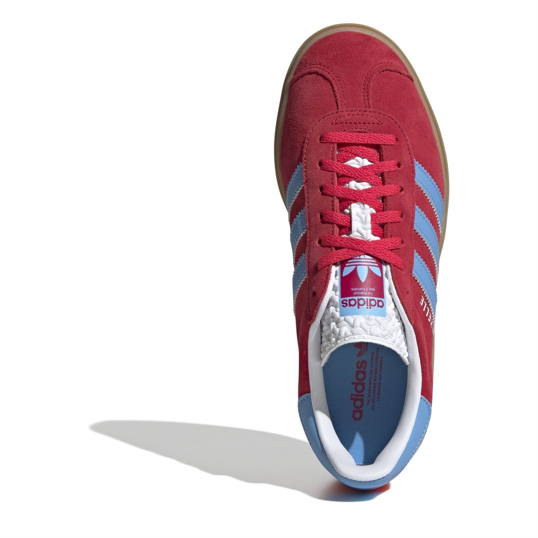 adidas Originals Gazelle Color Block Low Top Sneakers