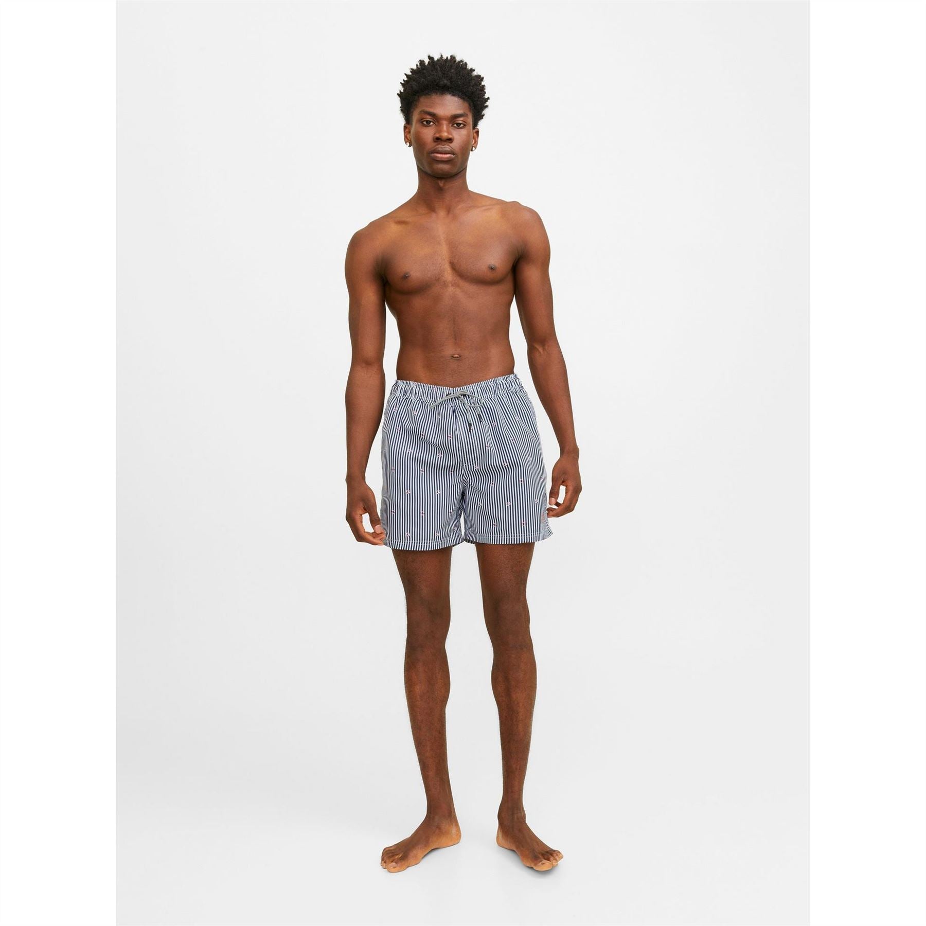 Jack and Jones Fiji Stripe Swim Shorts