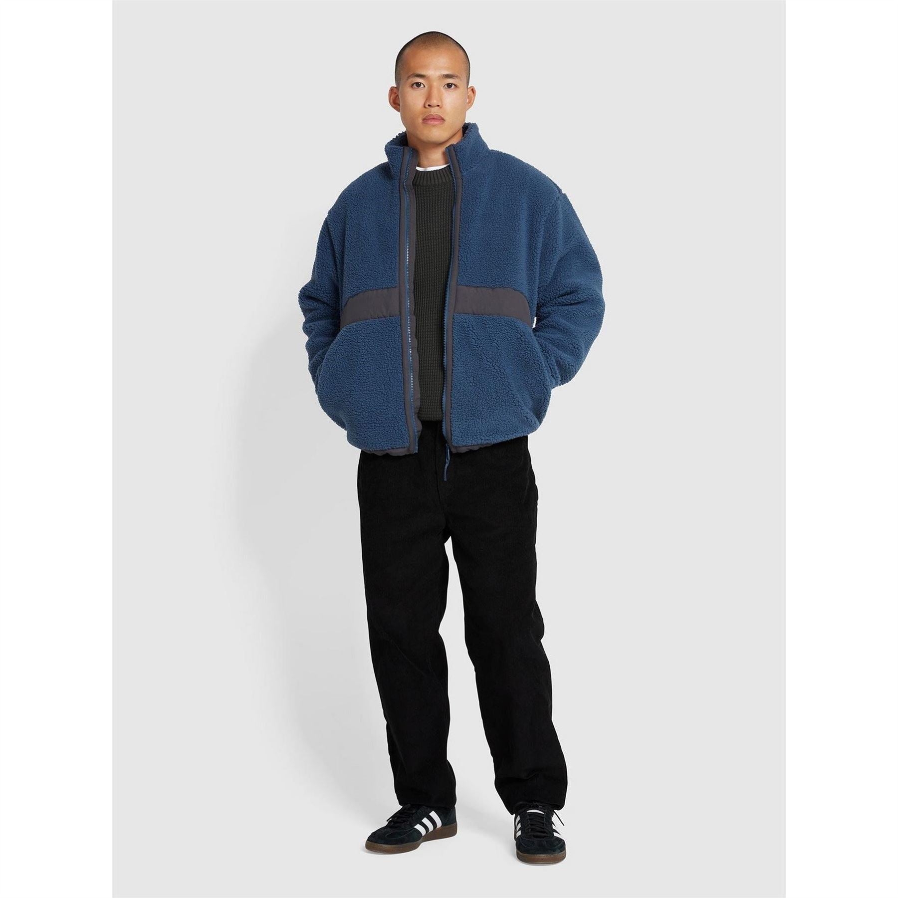 Farah Elias Regular Fit Funnel Neck Sweatshirt