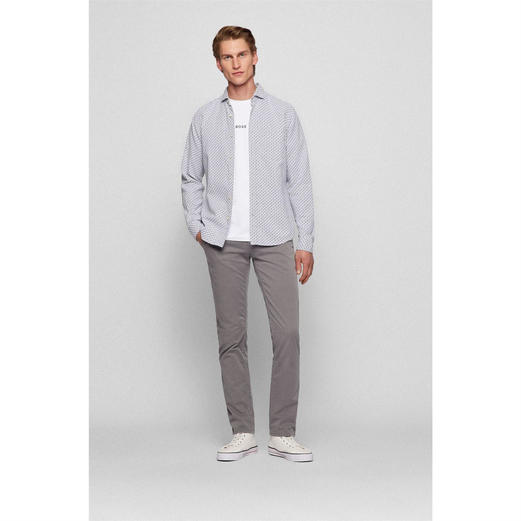 Boss Hbo Chino Slim Trousers, Slim Fit