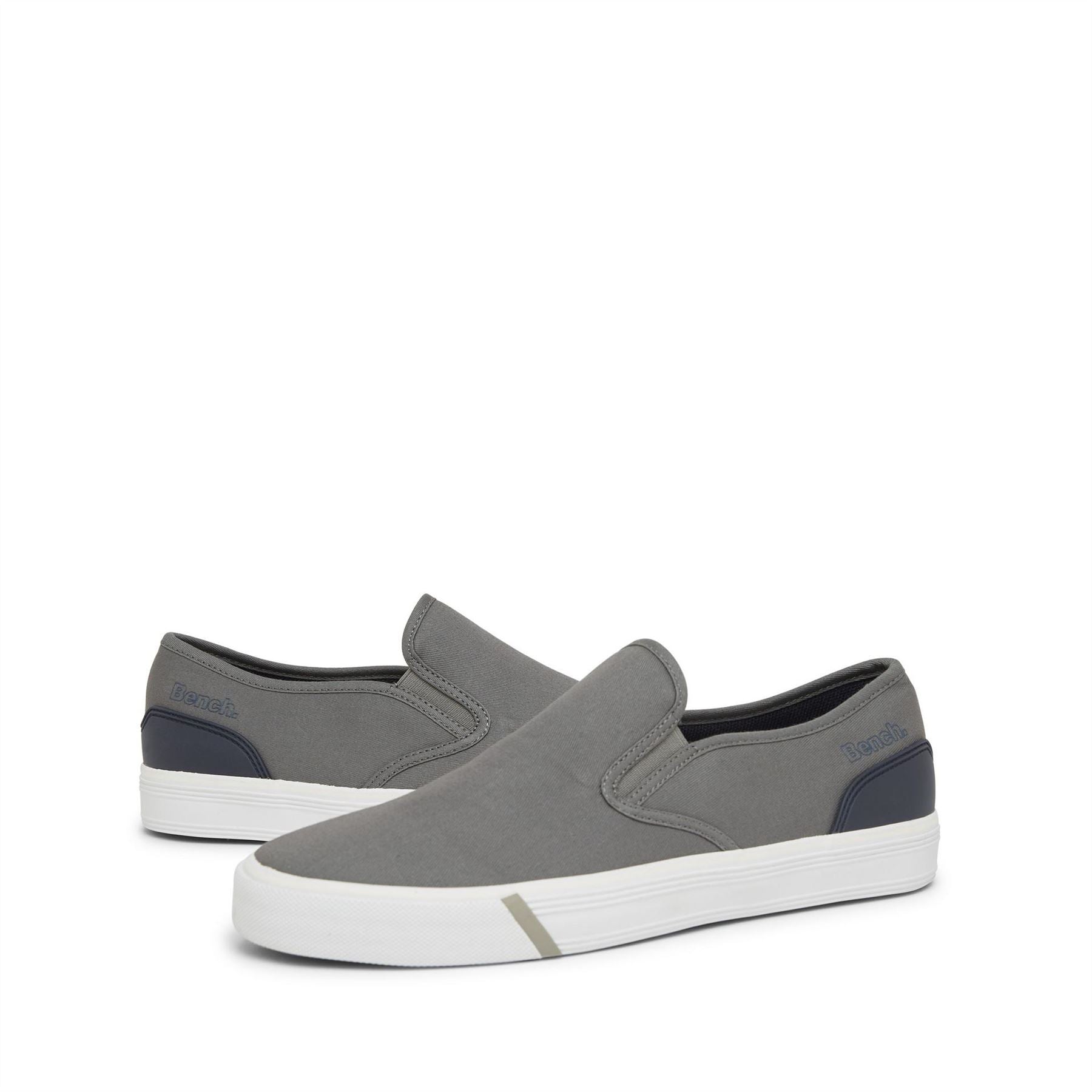 Bench Solid Patterned Slip-On Sneakers