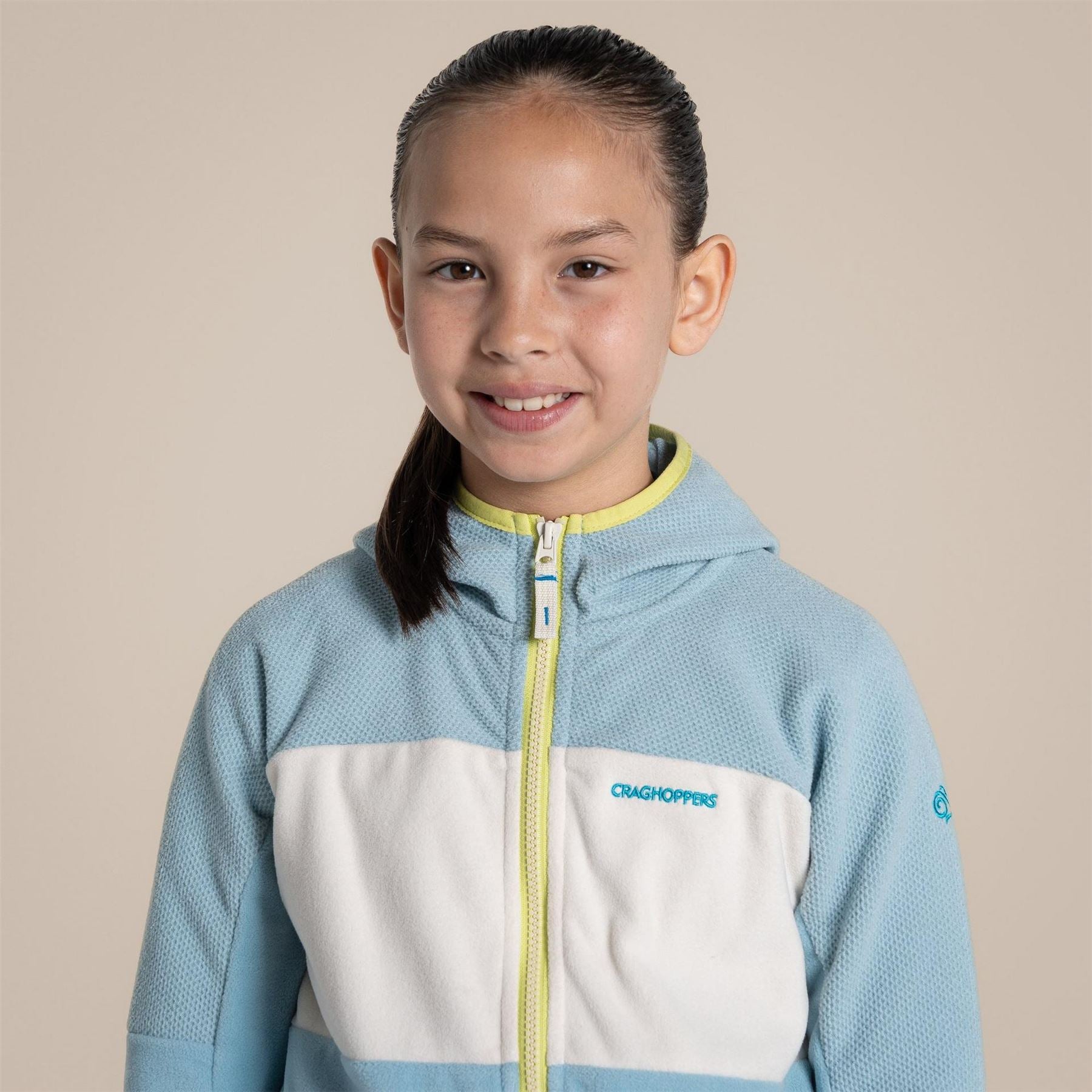 Craghoppers Kids Bindloe Hooded Full Zip Fleece