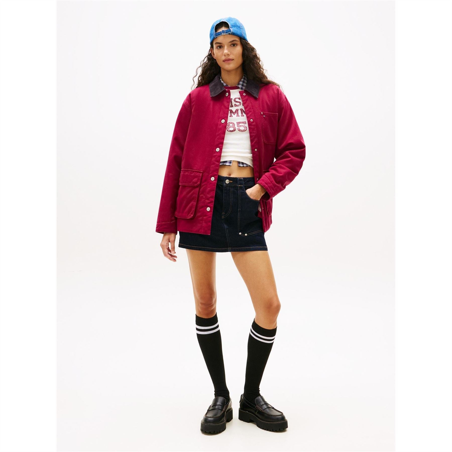 Tommy Jeans Twill Cord Barn Jacket