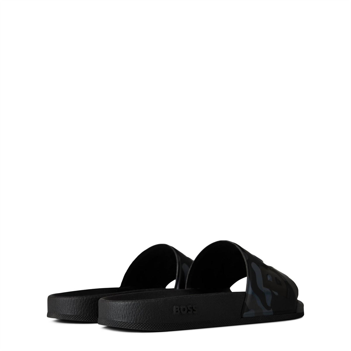 Boss Comfy Slider Sandals With Logo Detail (aryeh)