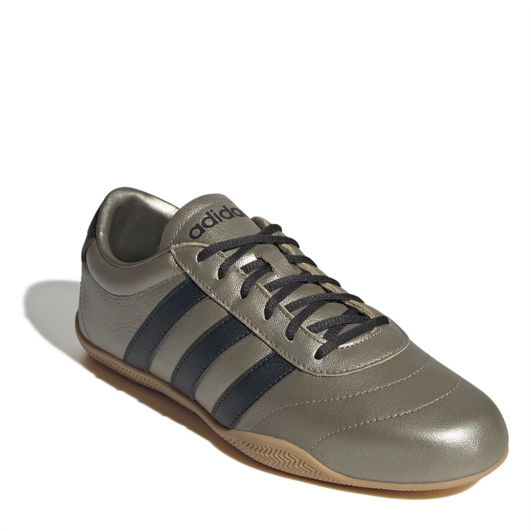 adidas Grnd Court Low Top Three Stripes Sneakers