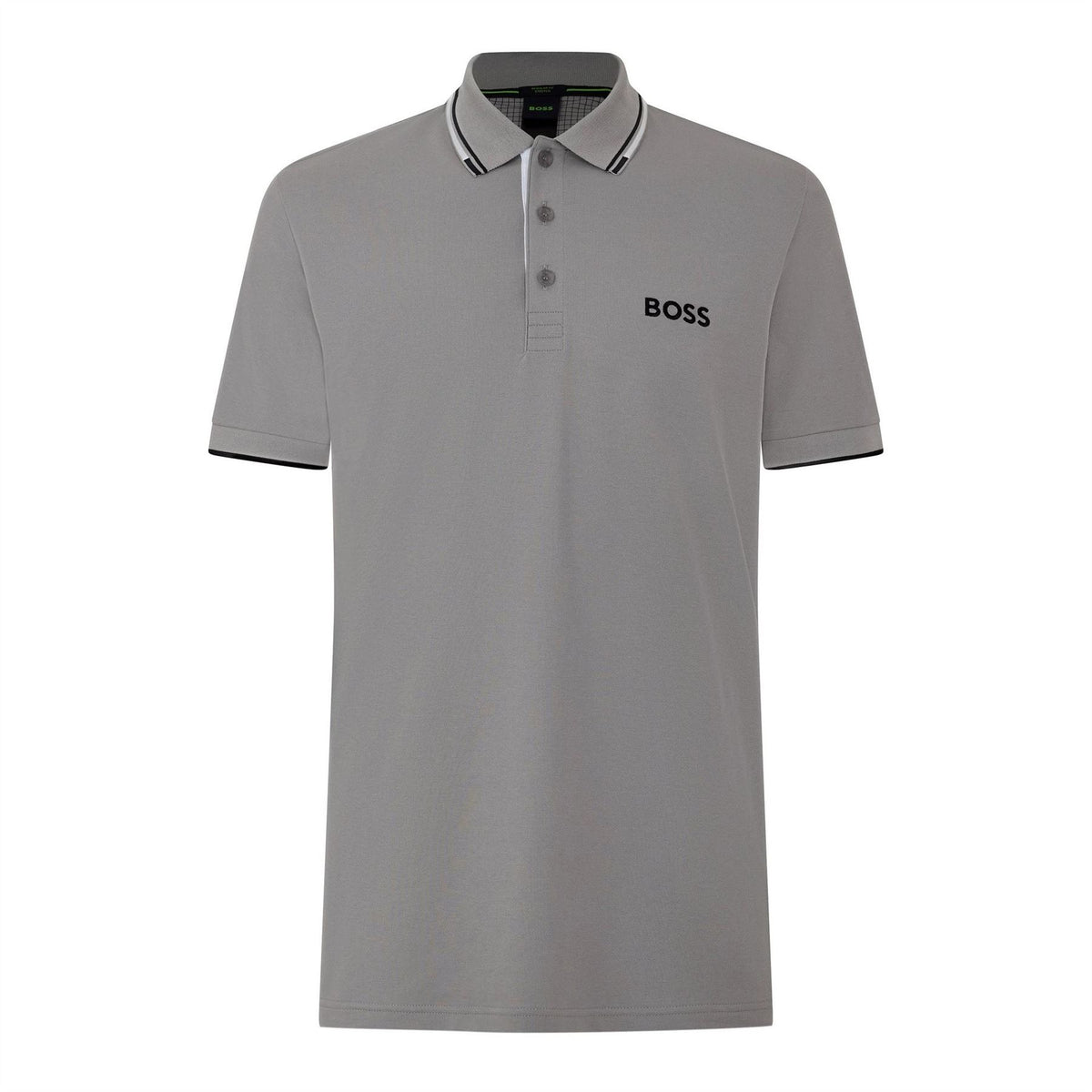 Hugo Wordmark Collared Neck Short Sleeve Regular Fit Shirt