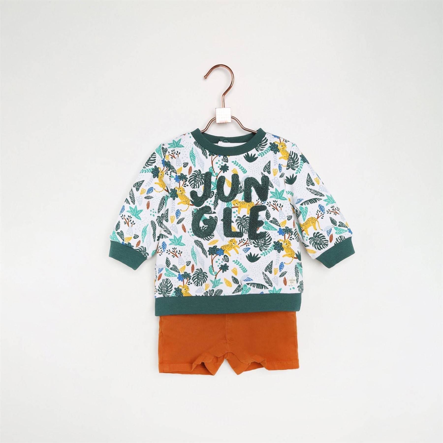 Carrement Beau Solid Patterned Regular Fit Bermuda Shorts