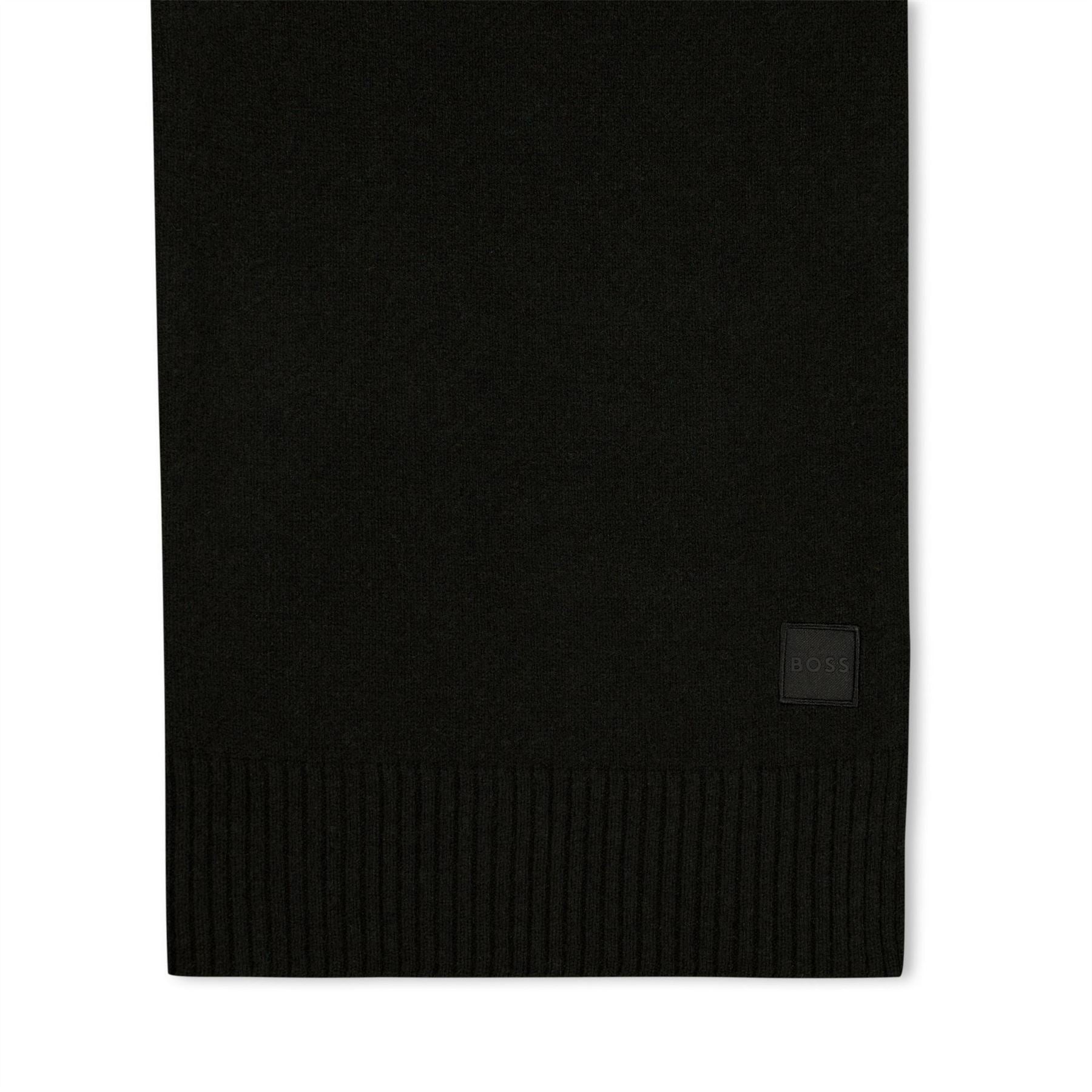 Boss Akaio Knitted Design Scarf