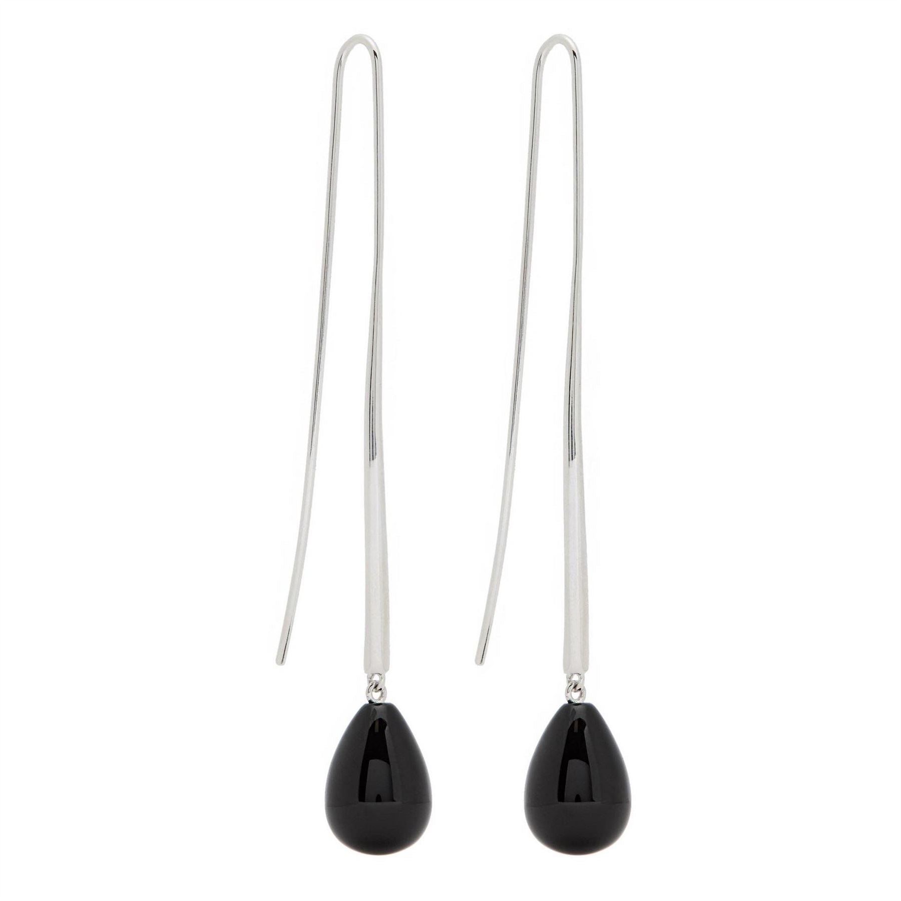 Nina Gordon Onyx Earrings