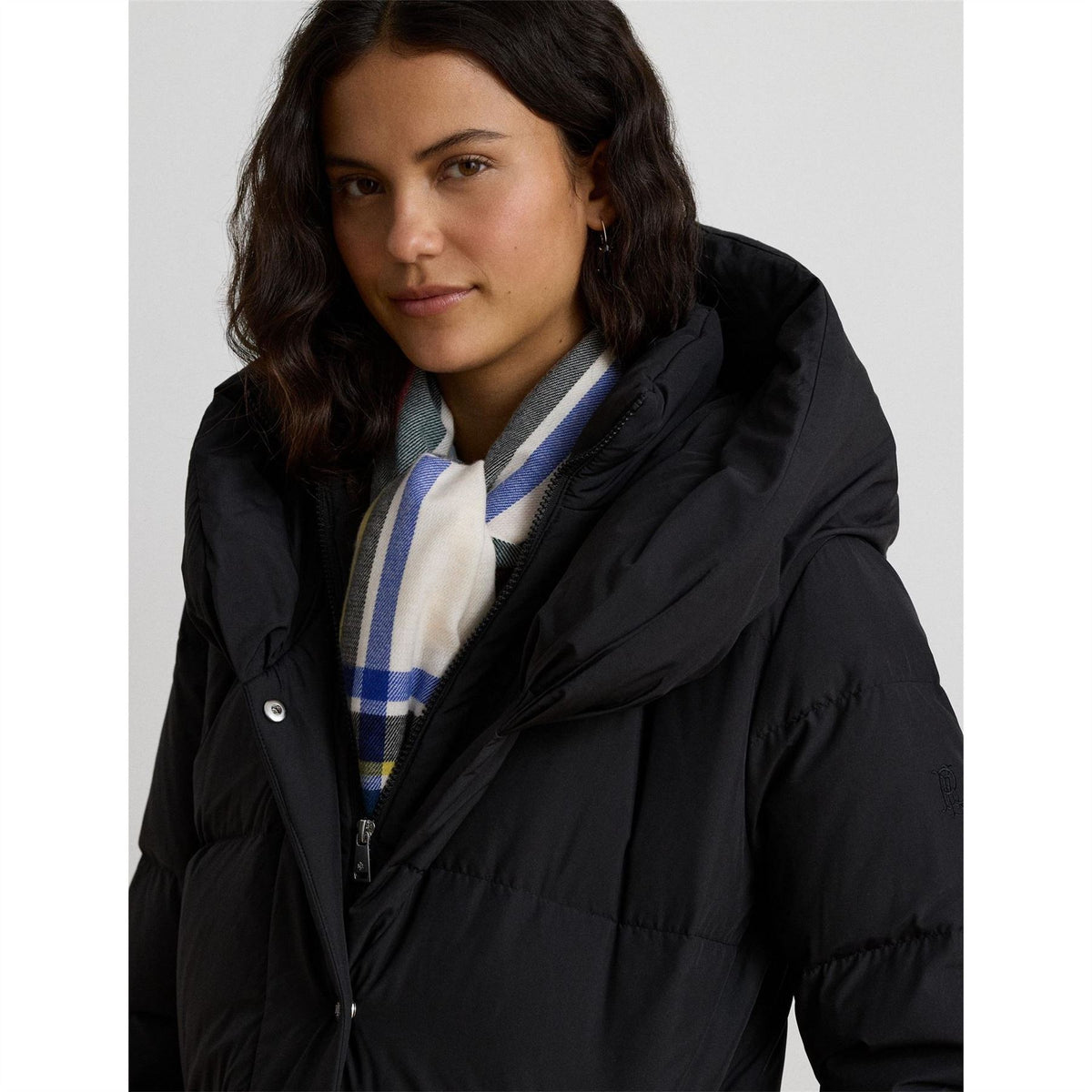 Lauren by Ralph Lauren Vesty Longline Hooded Puffer Jacket