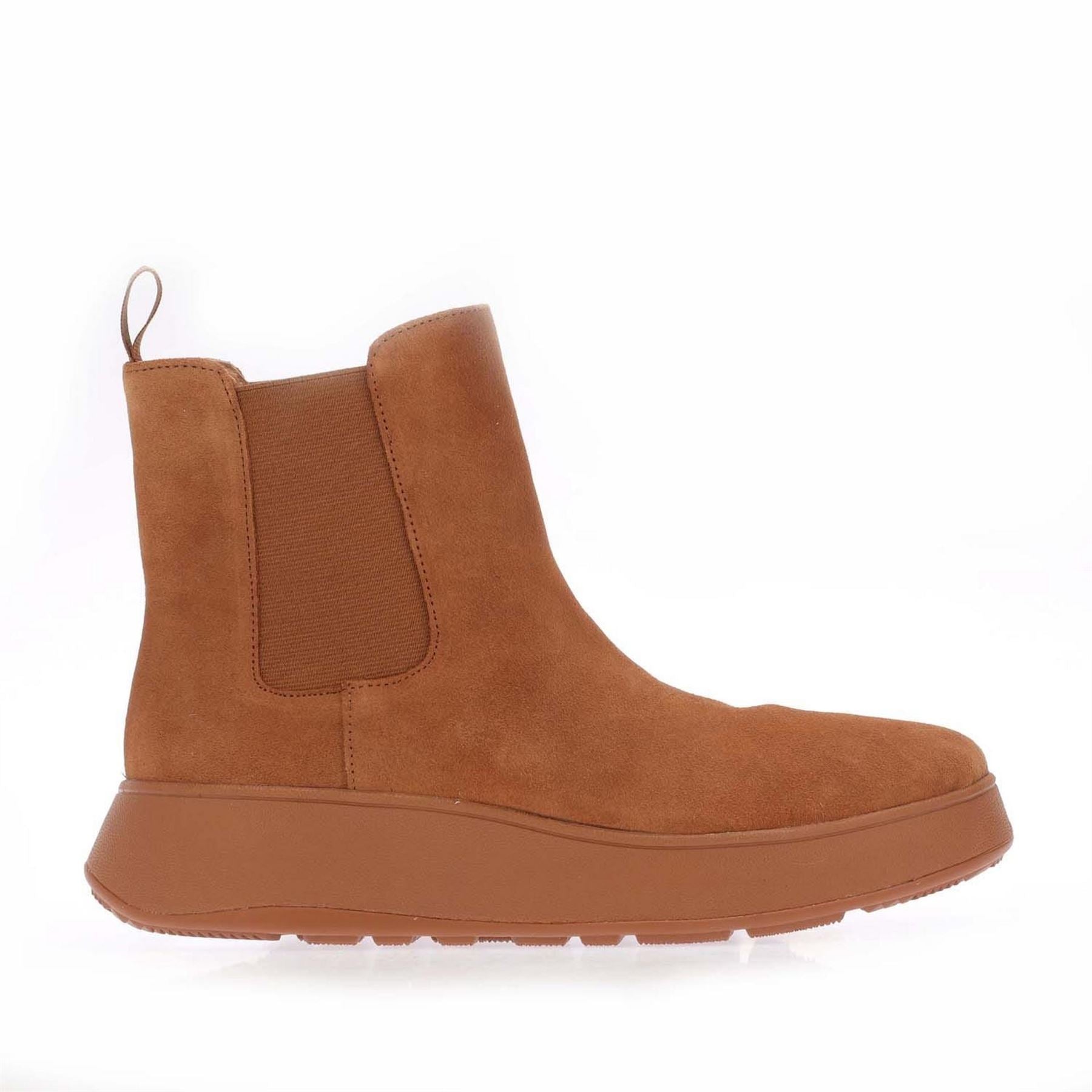 Fitflop Mode Suede Flatform Chelsea Boots