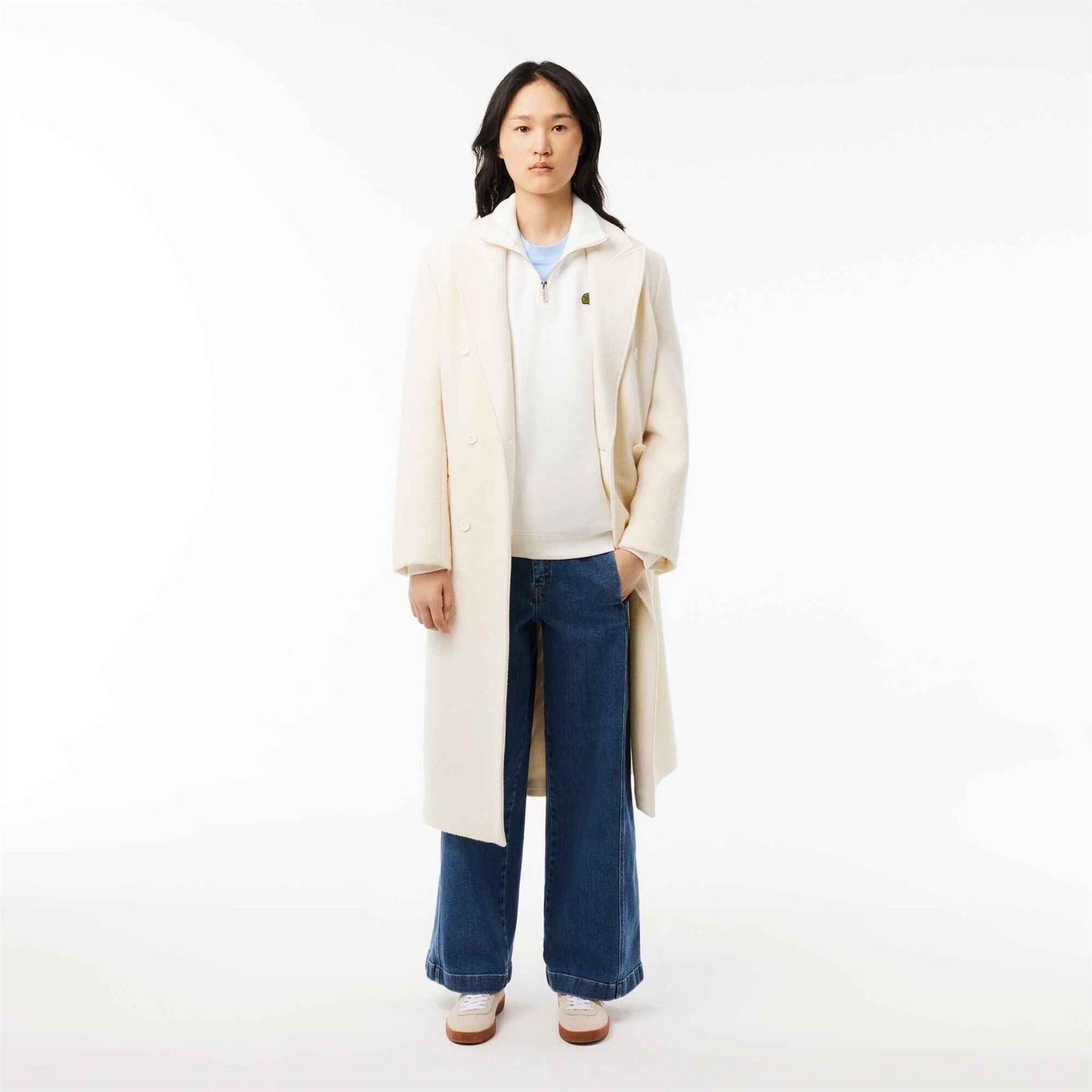 Lacoste Mock Neck Regular Fit Sweatshirt