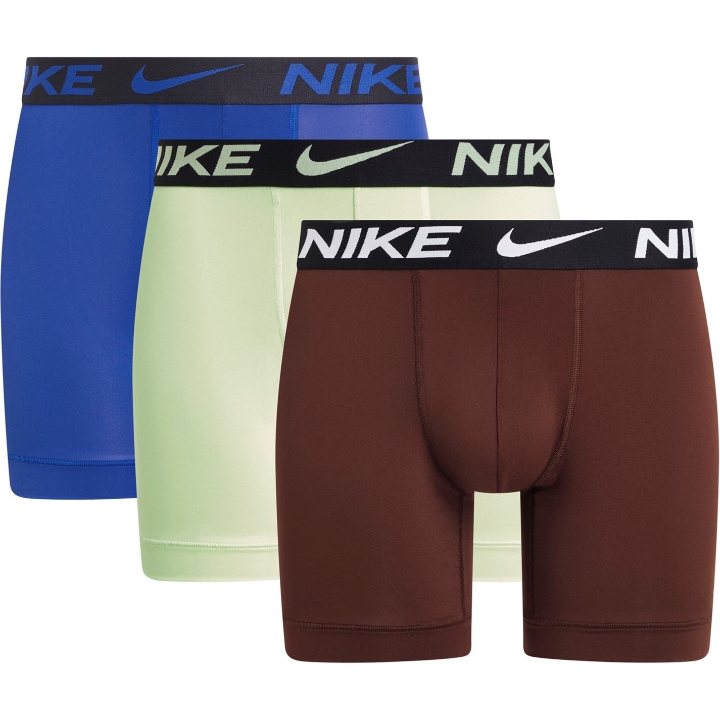 Nike Mens 3 Pack Dri Fit Boxer Shorts