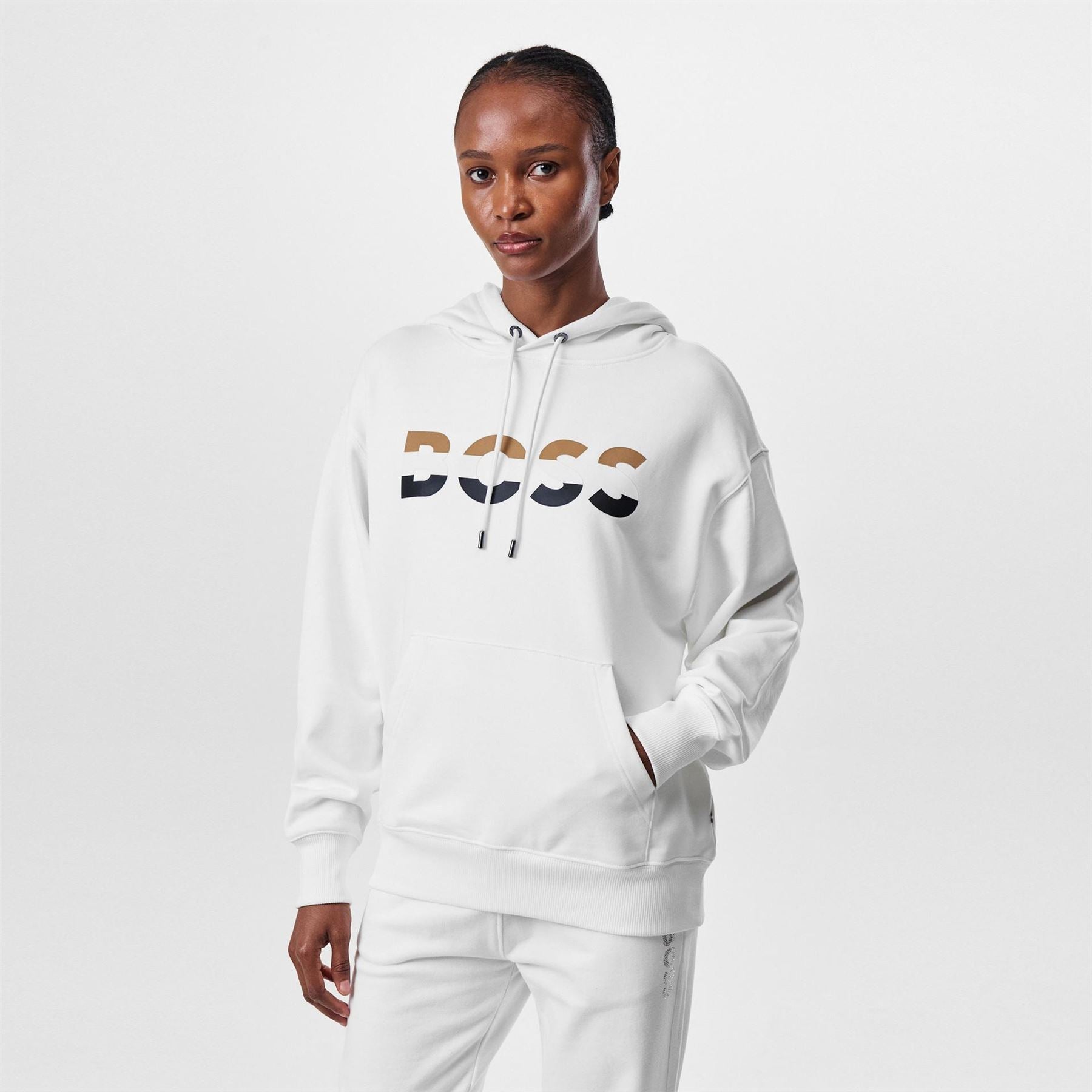 Boss Iconic Hoodie, Printed Logo Design