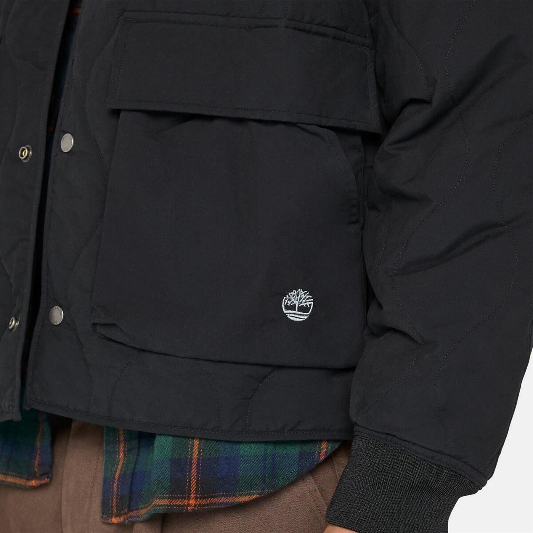 Timberland Diamond Quilted Weather Resistant Quilted Jacket