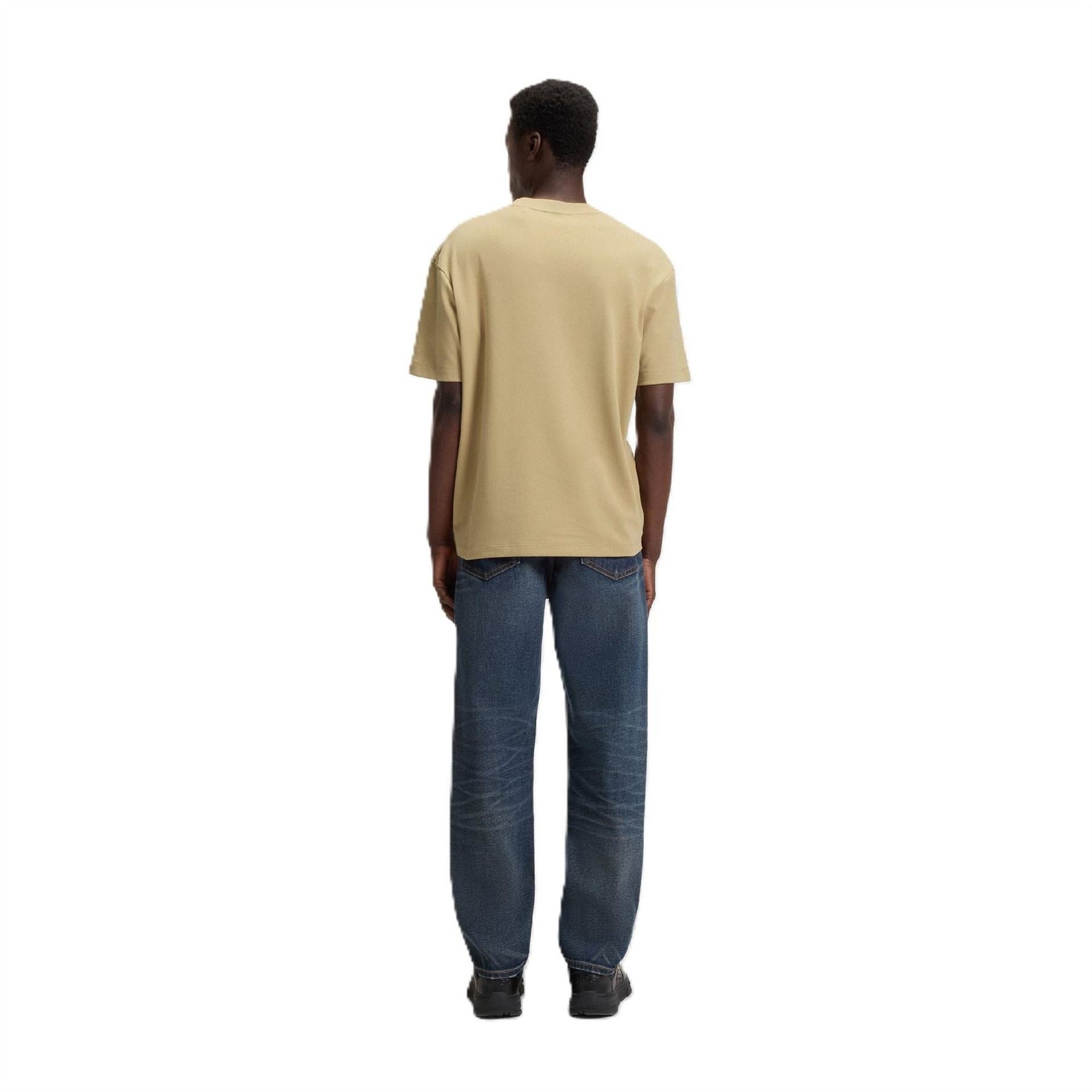 Hugo Crew Neck Drop Shoulder Short Sleeve T-Shirt