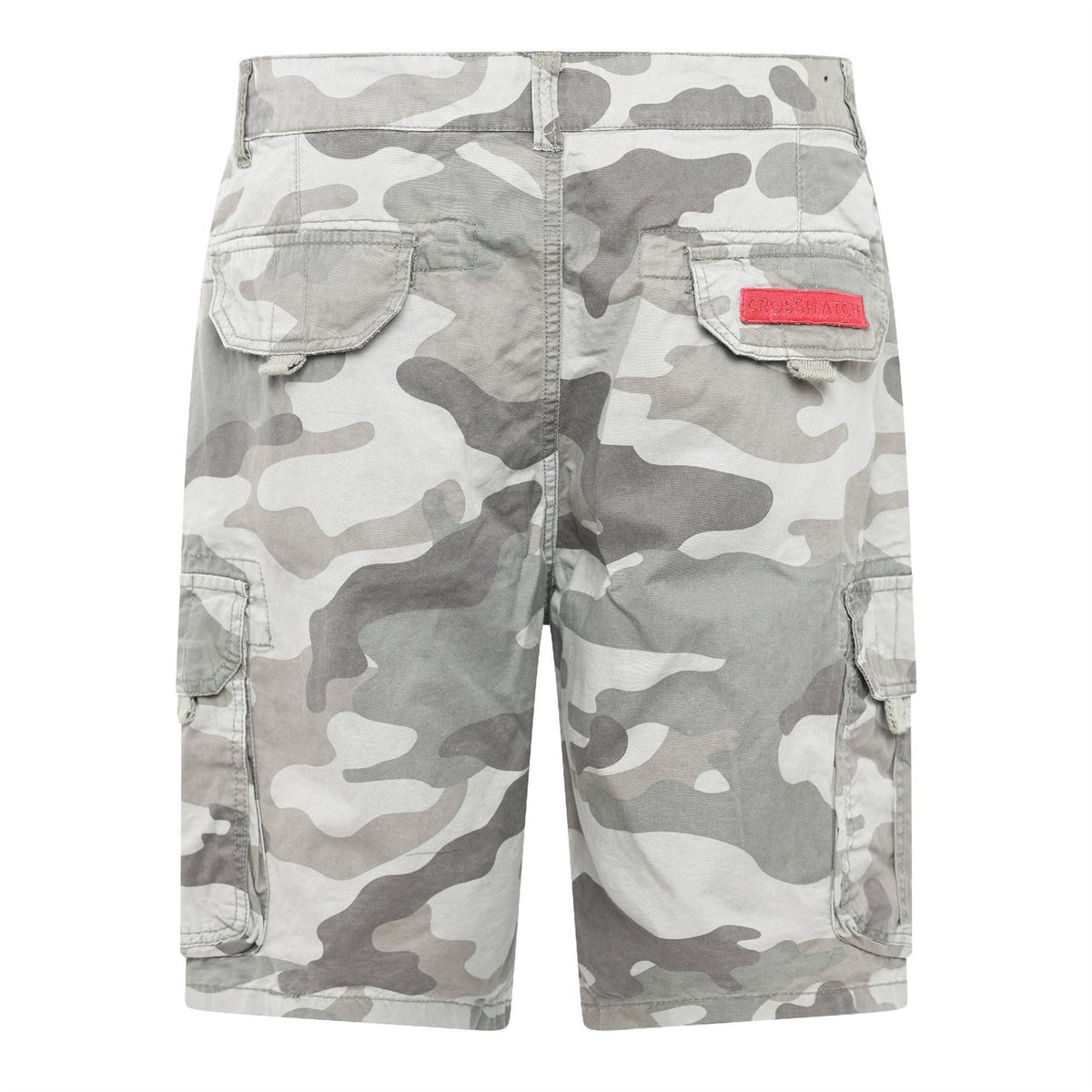 Crosshatch Watchford Camo Patterned Casual Shorts