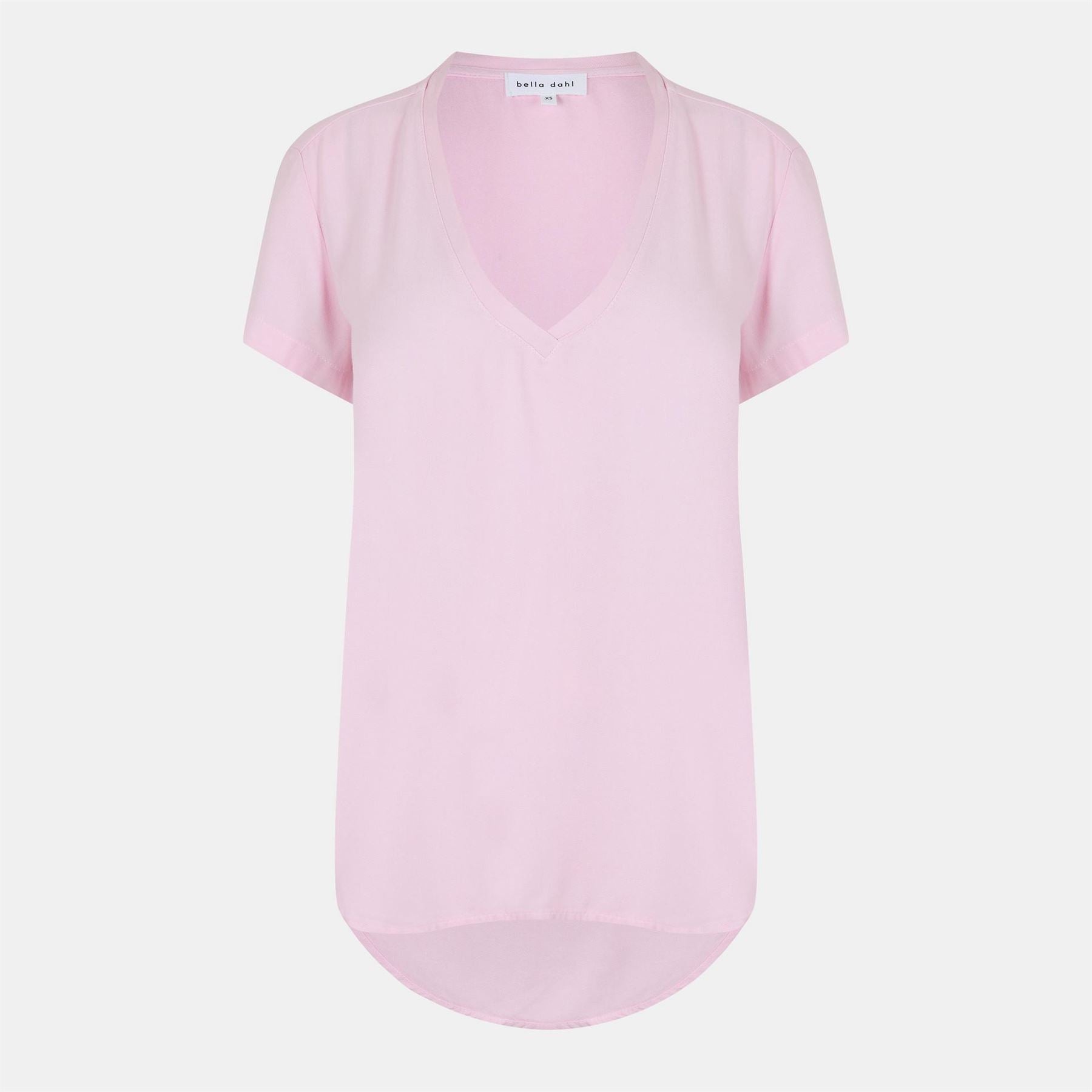 Bella Dahl V-Neck Regular Fit Short Sleeve T-Shirt
