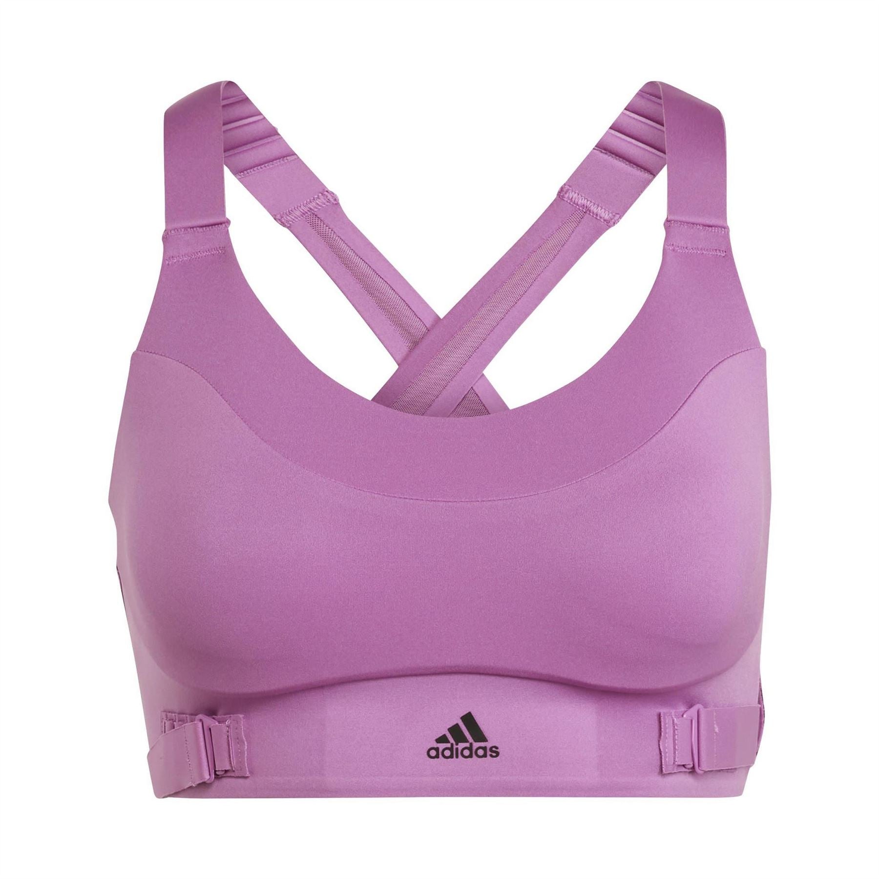 adidas Womens Fastimpact Luxe Run High Impact Sports Bra