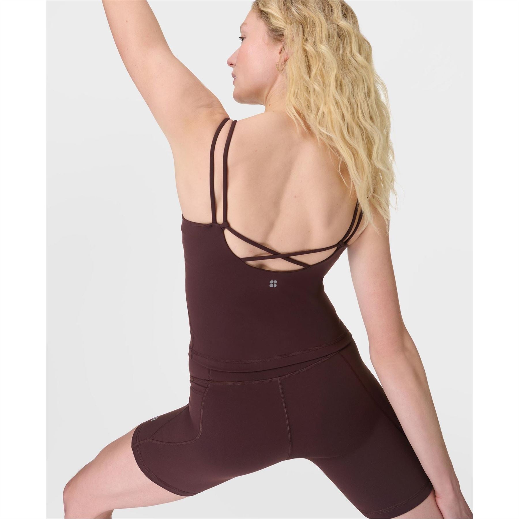 Sweaty Betty Ultimate Cropped Slim Fit Spaghetti Strap Tank