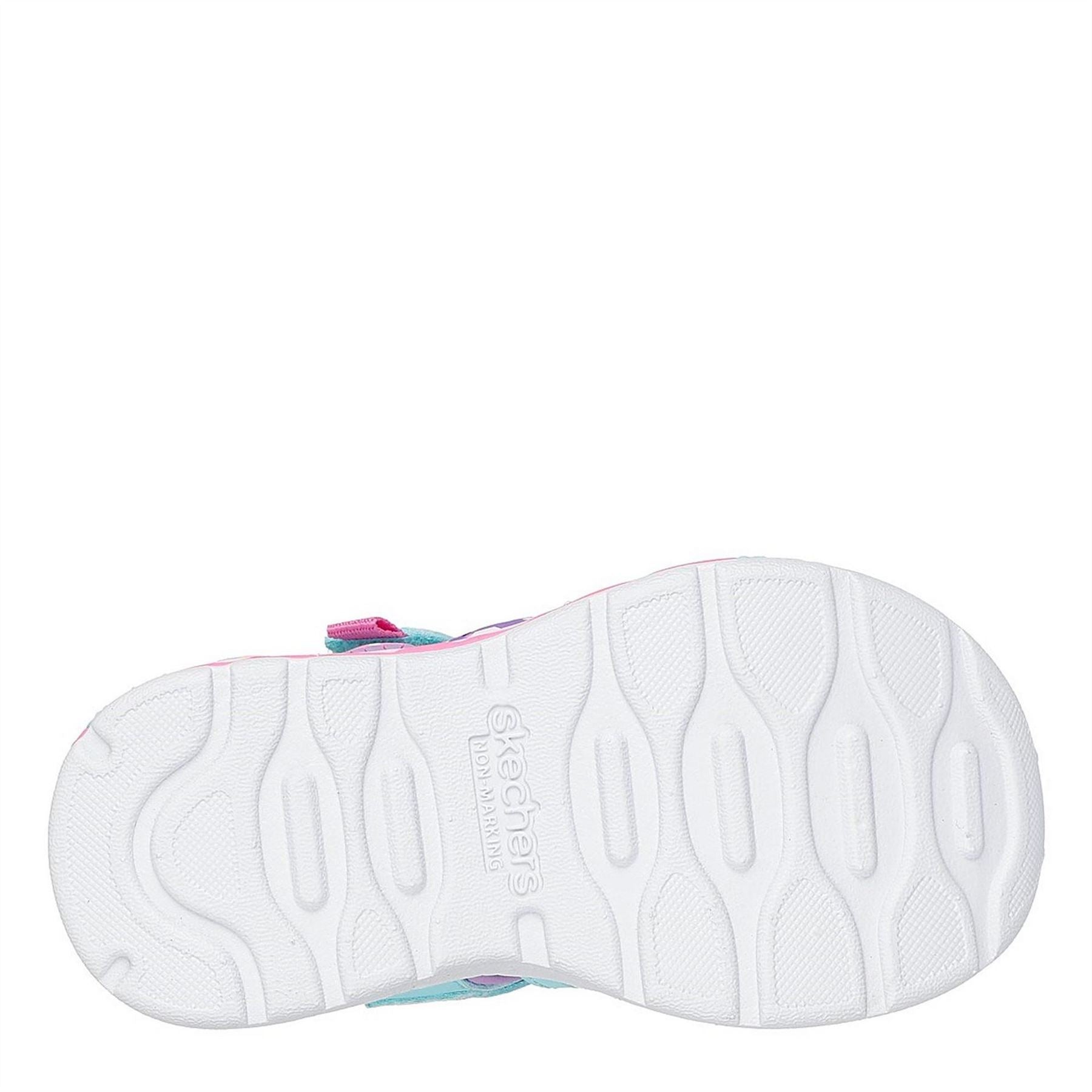 Skechers Toe Sandal W Bungee  And  Strap Flat Sandals Girls