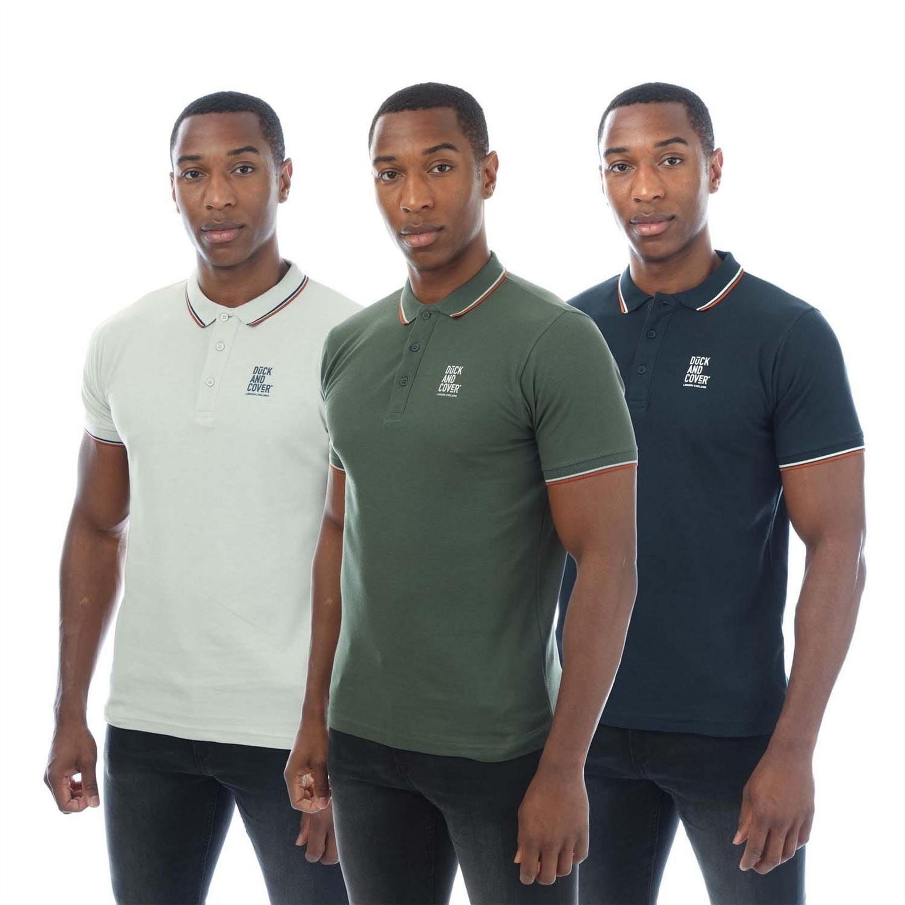 Duck and Cover Pack Of Melports Polo Shirts