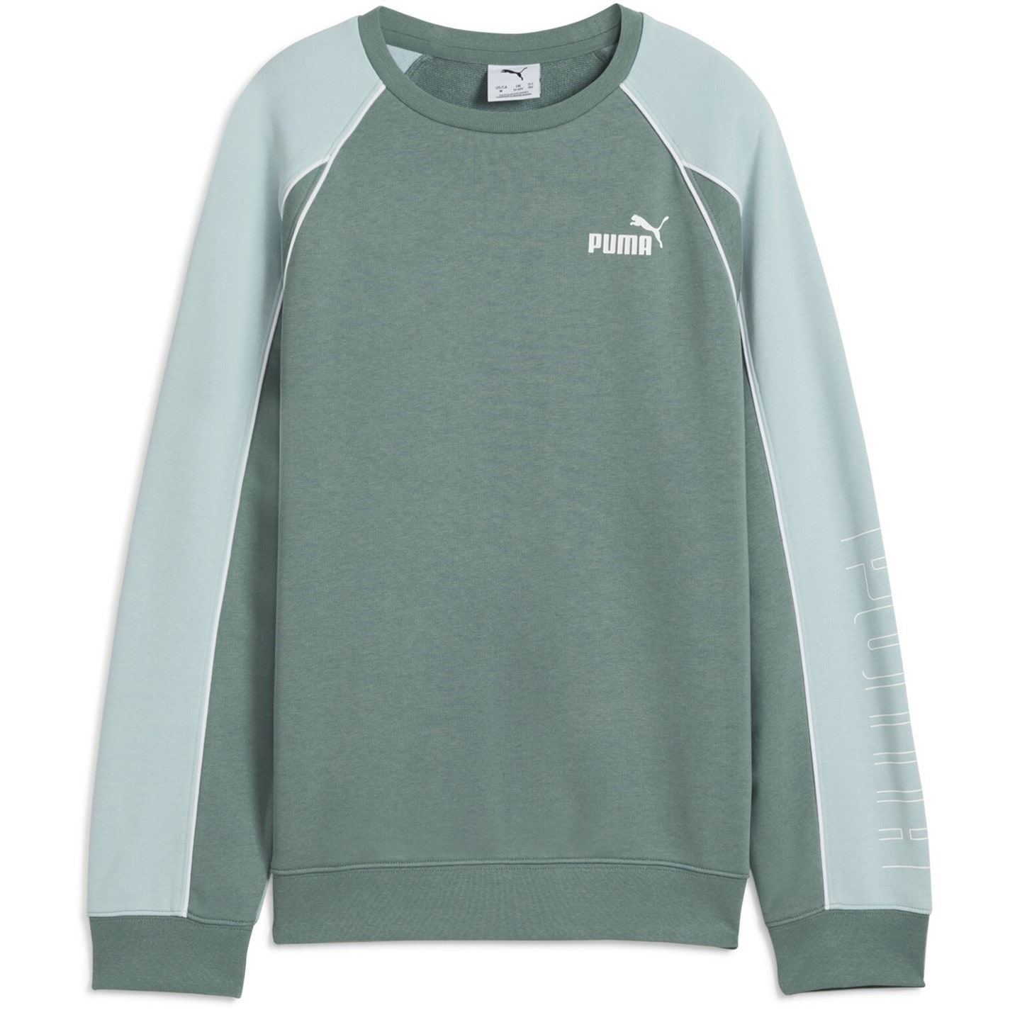 Puma Crew Neck Regular Fit Long Sleeve Sweatshirt