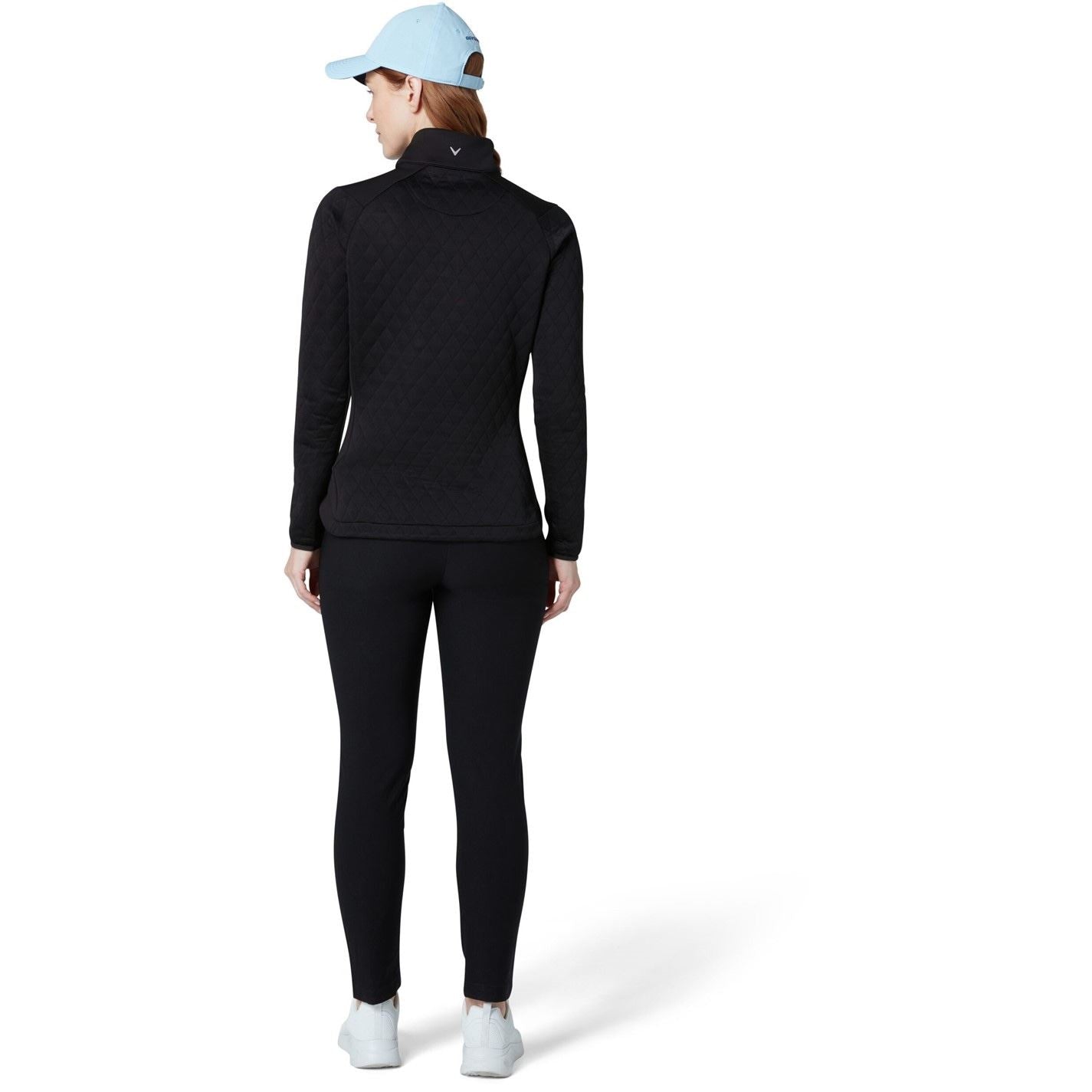 Callaway Zipped Pocket Funnel Neck Raglan Sleeve Sweatshirt