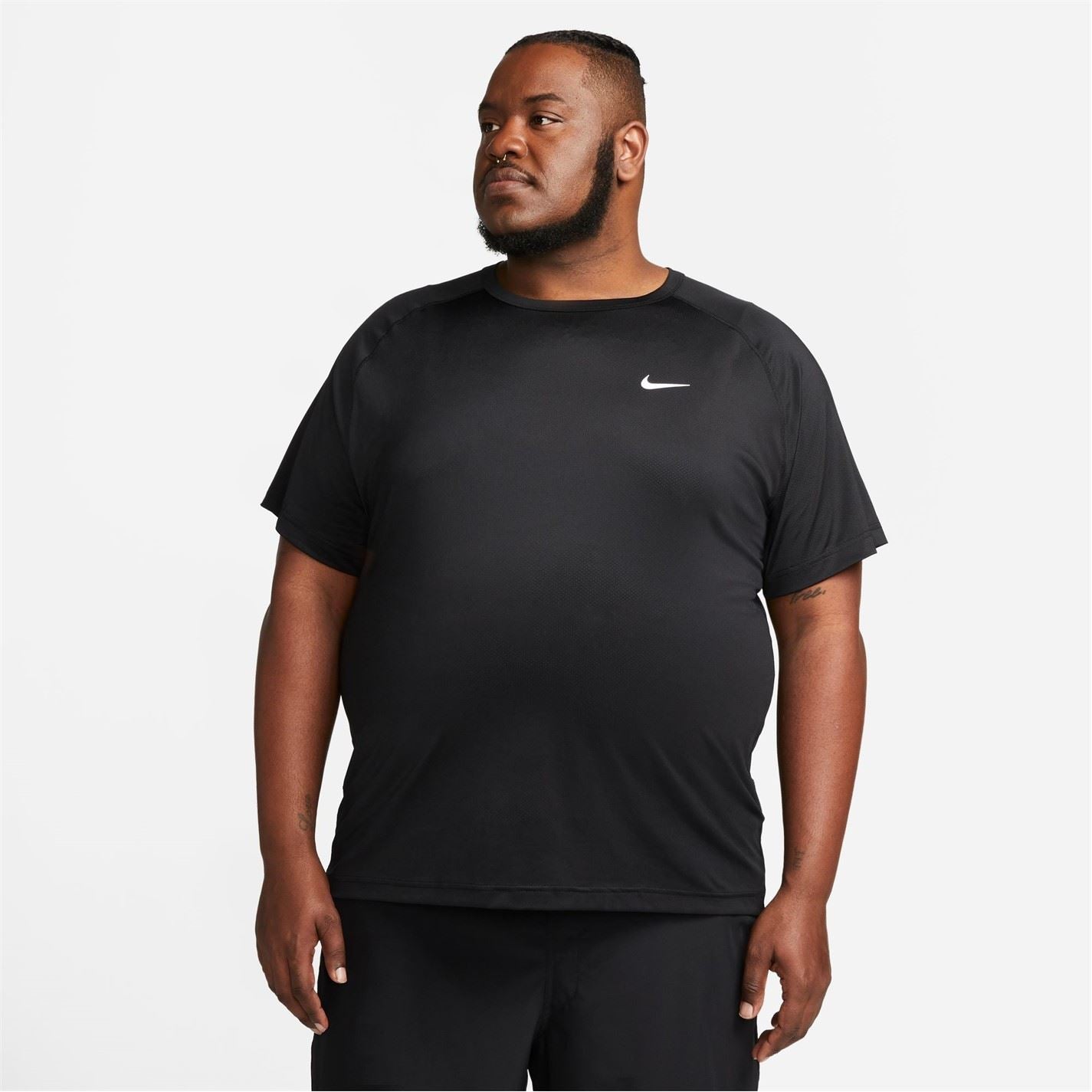 Nike Mens Dri Fit Ready Short Sleeve Fitness Top