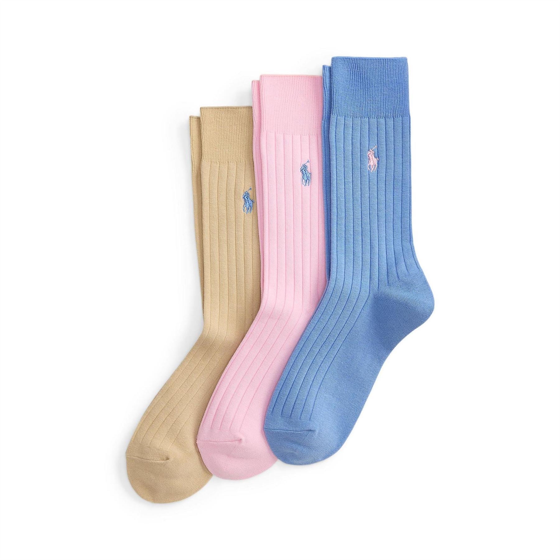 Polo Ralph Lauren Pack Egyptian Rib Crew Socks