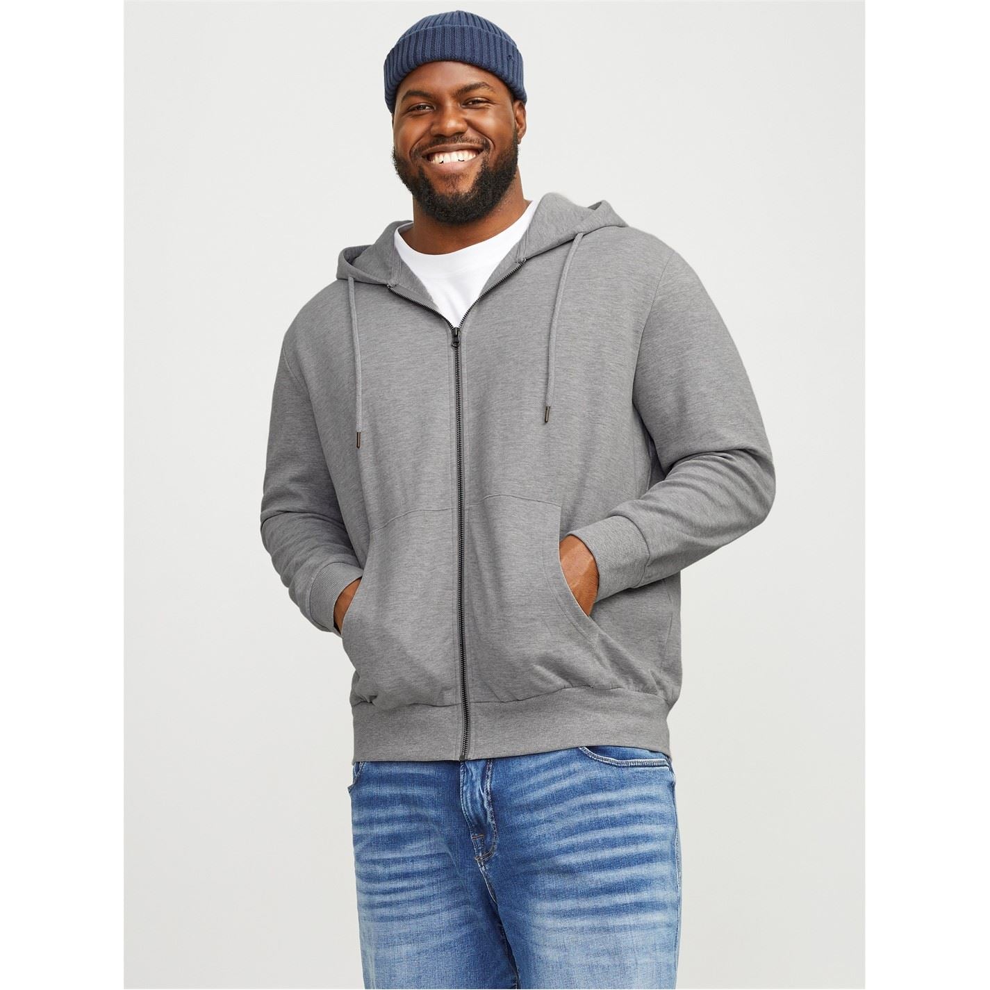 Jack and Jones Regular Fit Hooded Neck Sweatshirt