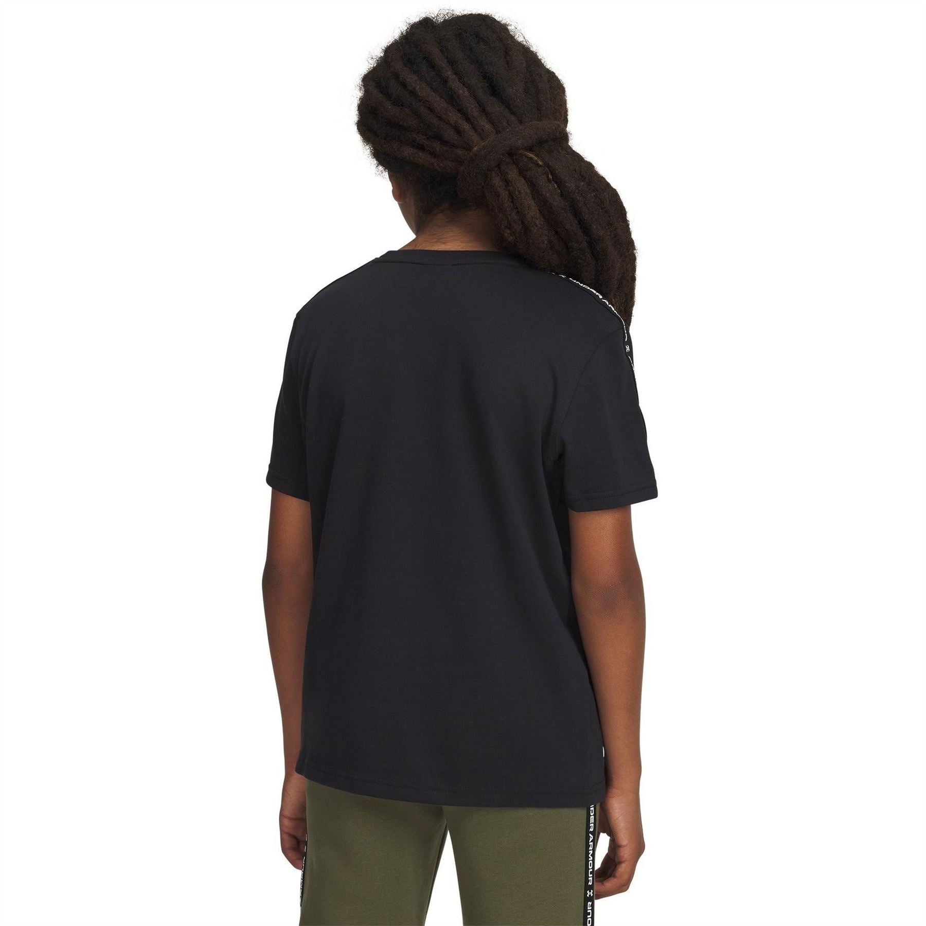 Under Armour Sportstyle Taped Boys Short Sleeve